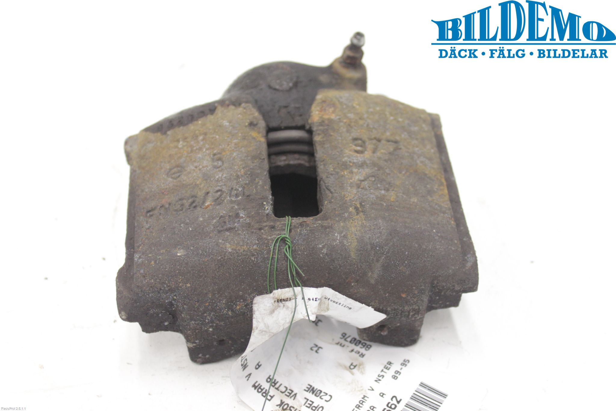 Opel VECTRA A 89-95 Bremsecaliper Foran Venstre
