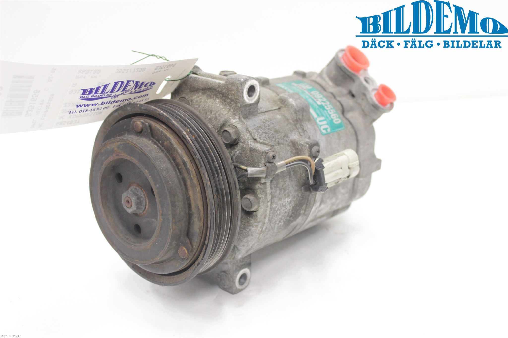 Opel VECTRA C 02-05 Varme Ac Kompressor