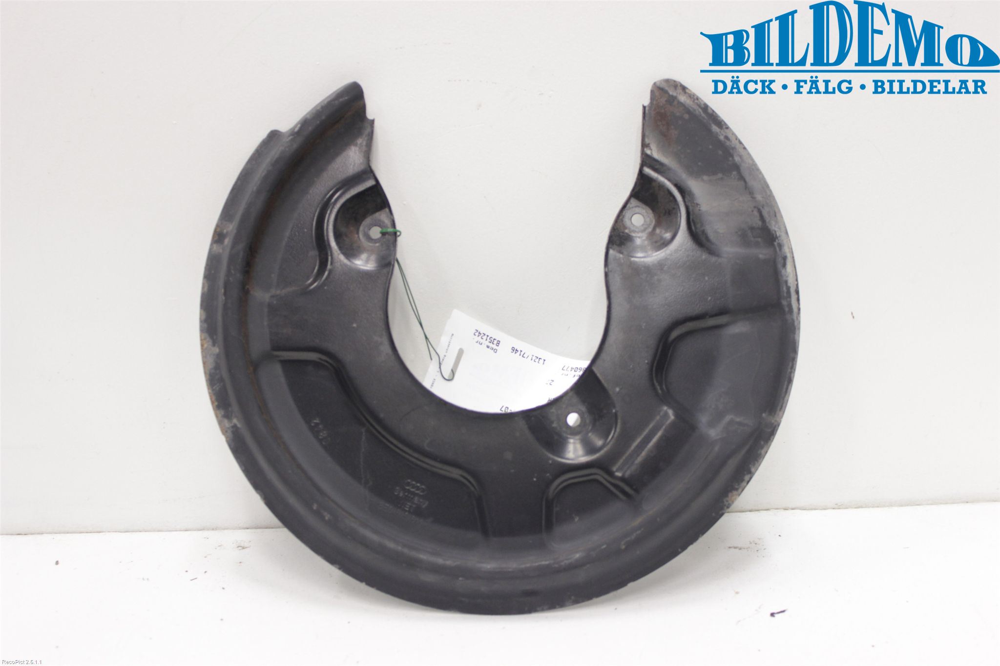 Audi A4/S4 05-07 Bremseskjold Bak