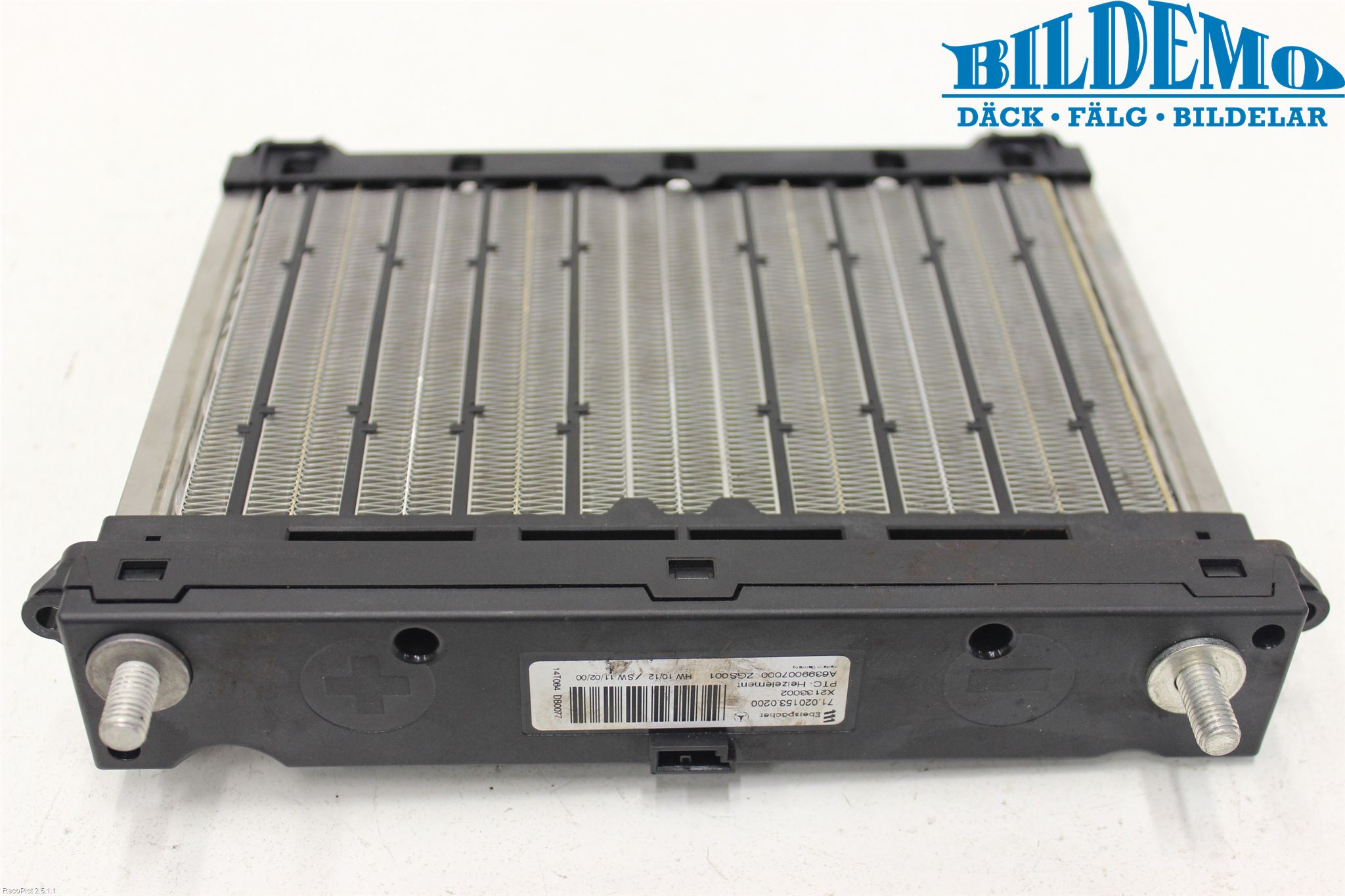 Mercedes-Benz MB VITO/VIANO (W639) 04-14 Varmeapparat Ekstra (Bak)