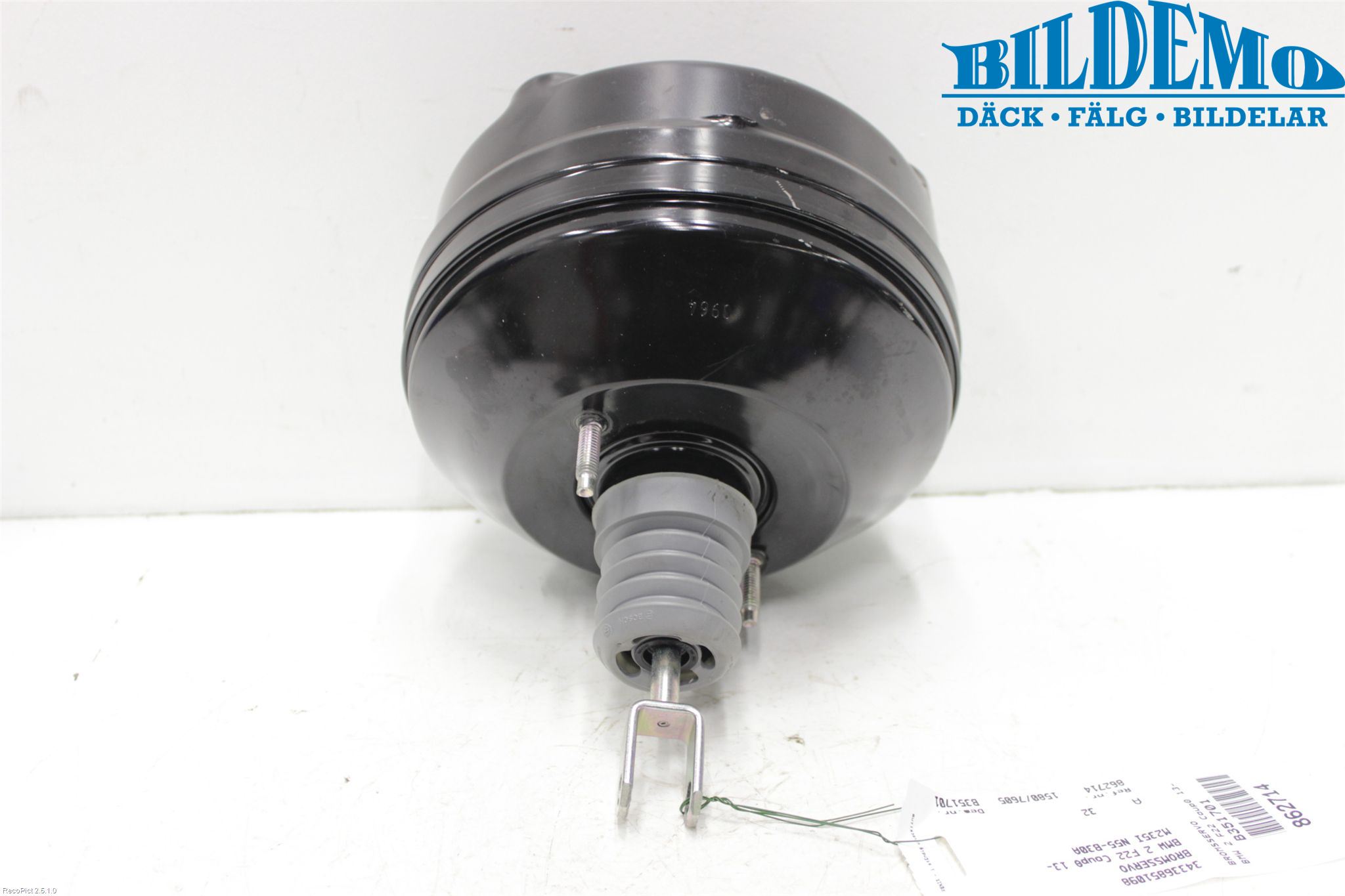 BMW 2 F22/F23/F87 Coupé/Cab 13-21 Bremseservo