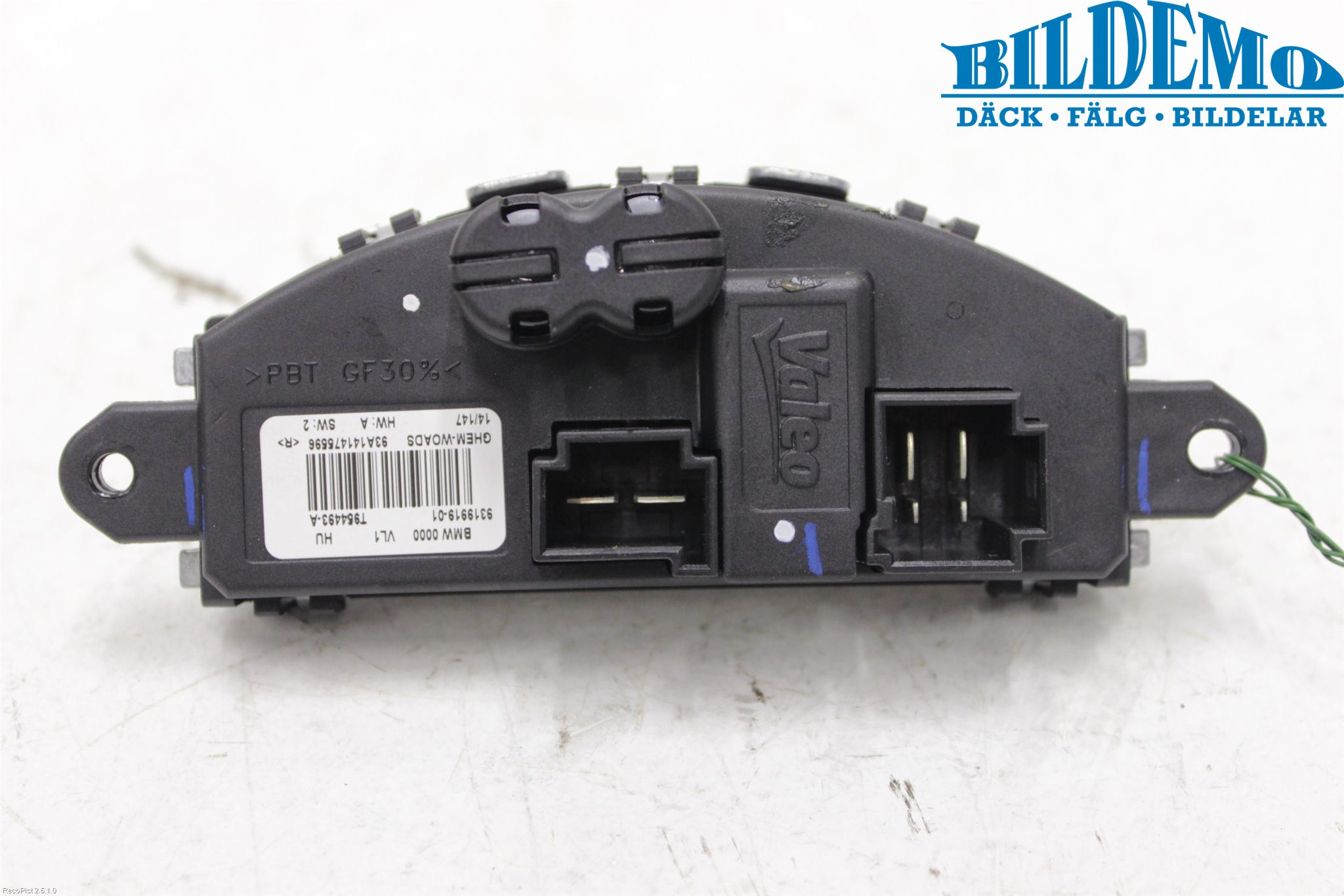BMW 1 F20/F21 11-19 Varmeapparat Viftemotstand
