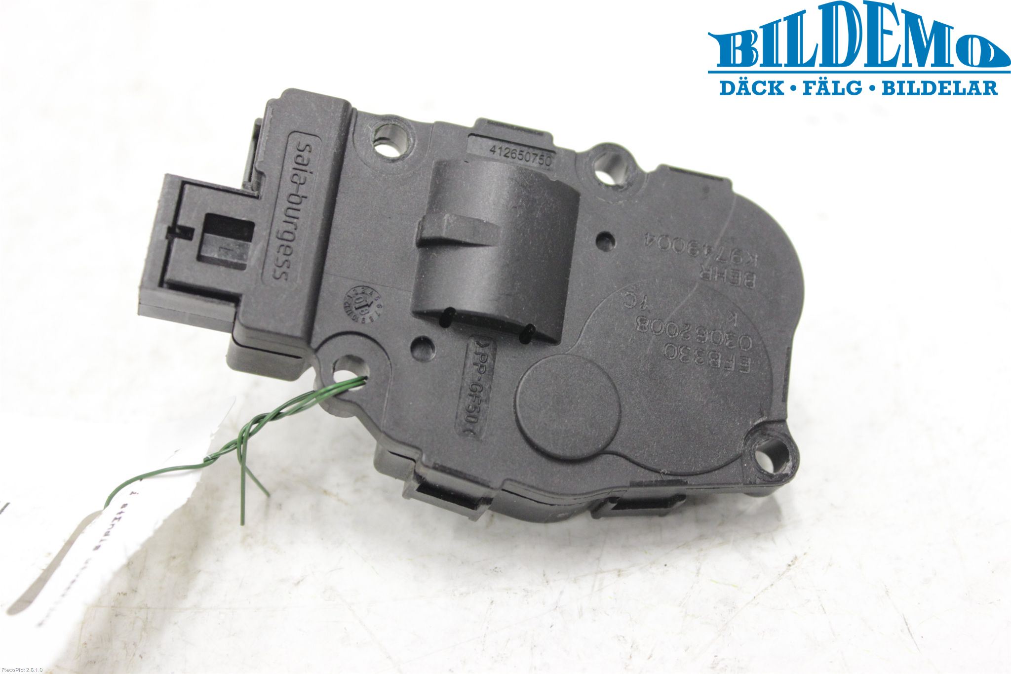 Mercedes-Benz MB C-KLASS (W204) 07-15 Varme Regulering Motor
