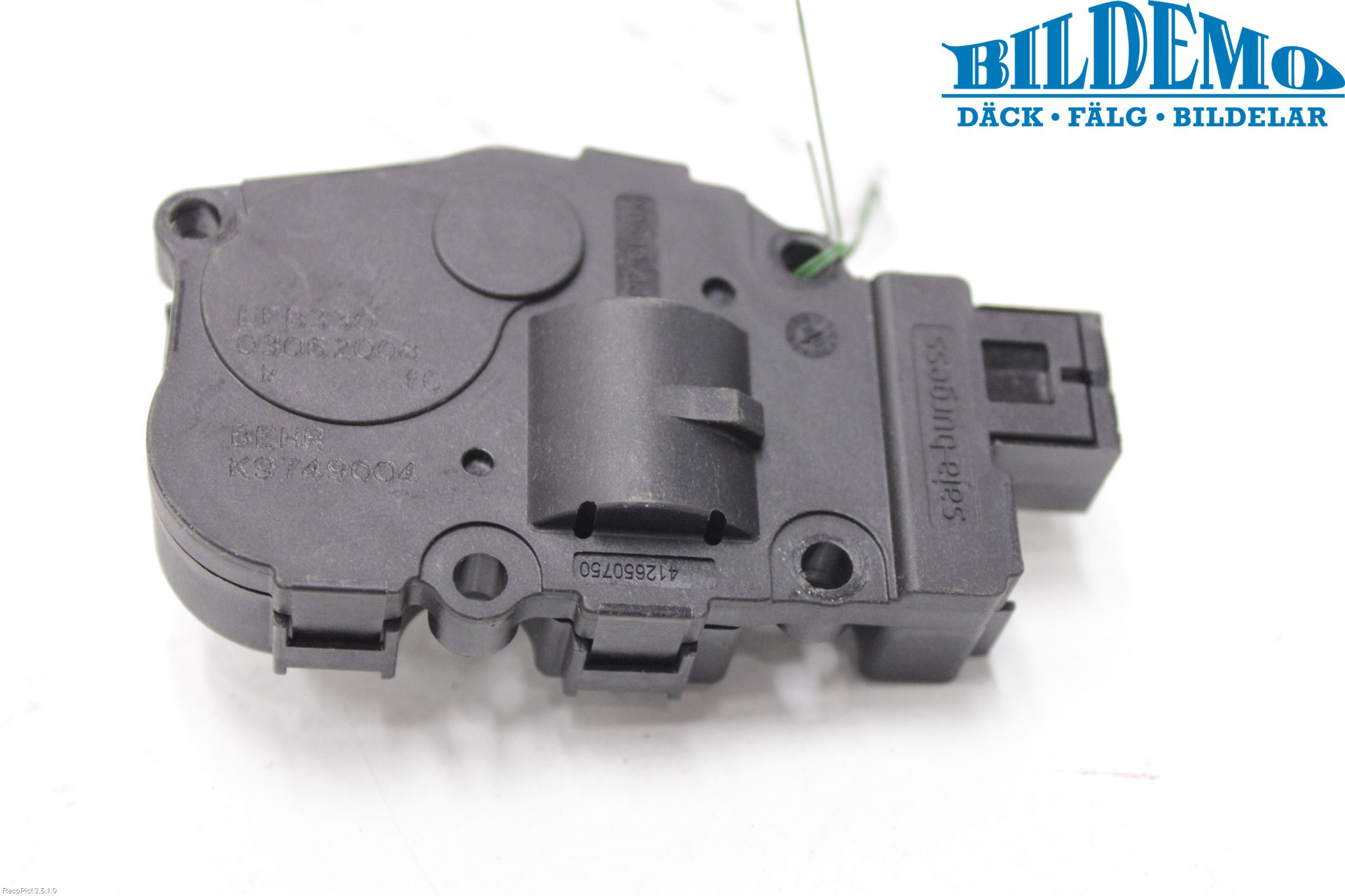 Mercedes-Benz MB C-KLASS (W204) 07-15 Varme Regulering Motor