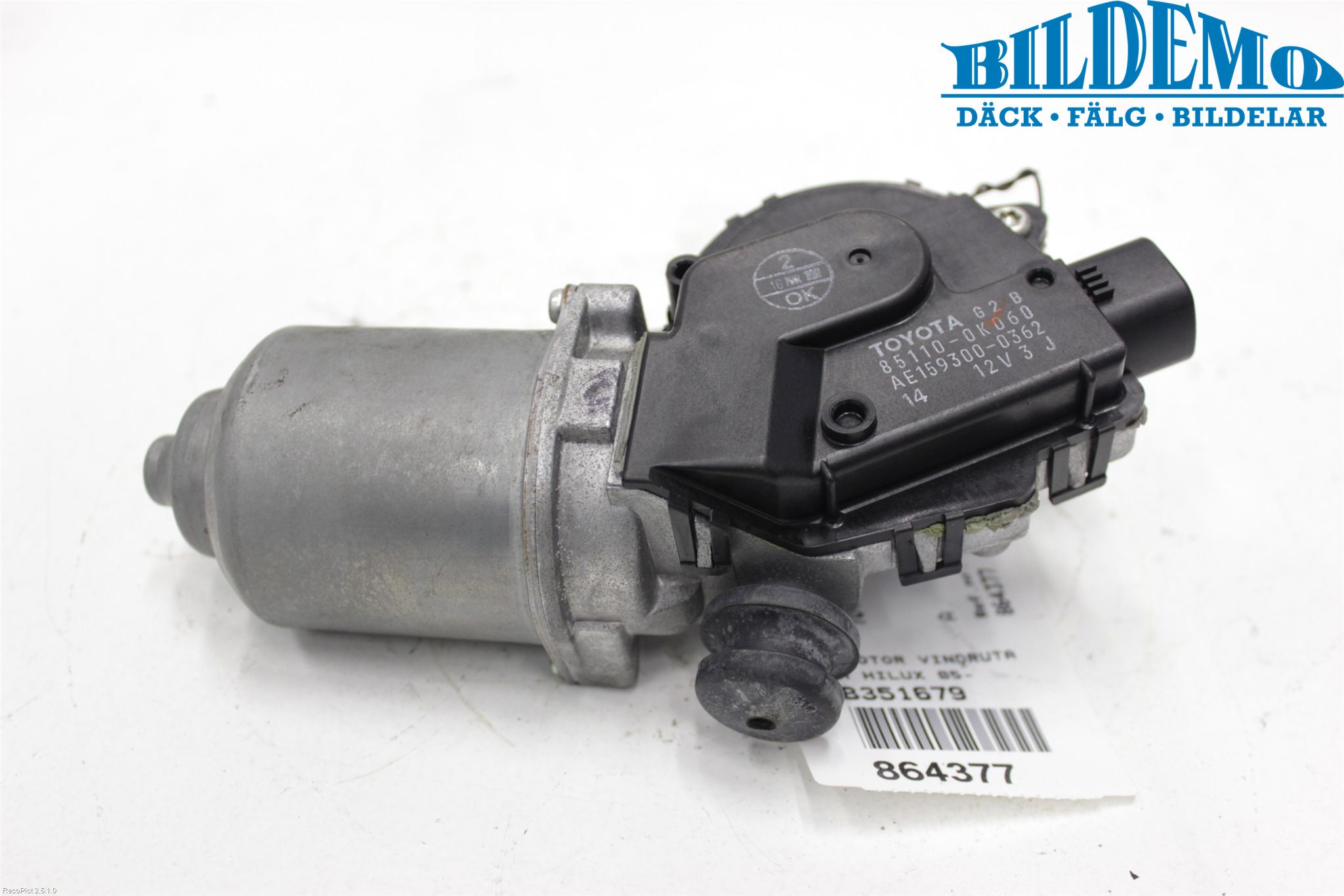 Toyota HILUX 05-16 Viskermotor Frontrute
