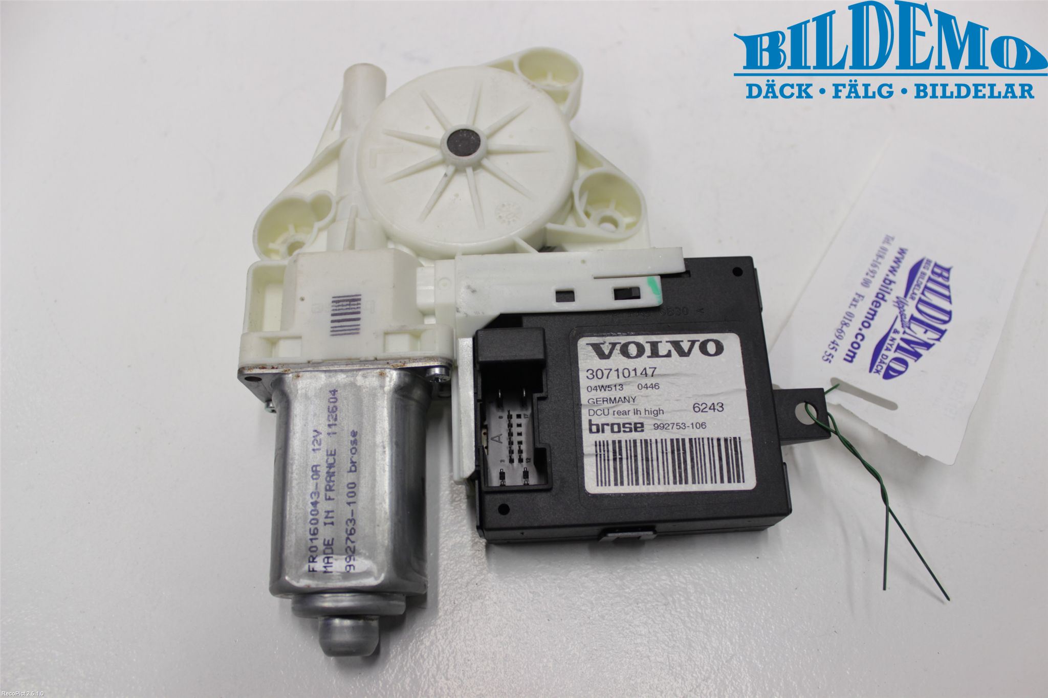 Volvo V50 04-07 Vindusheismotor