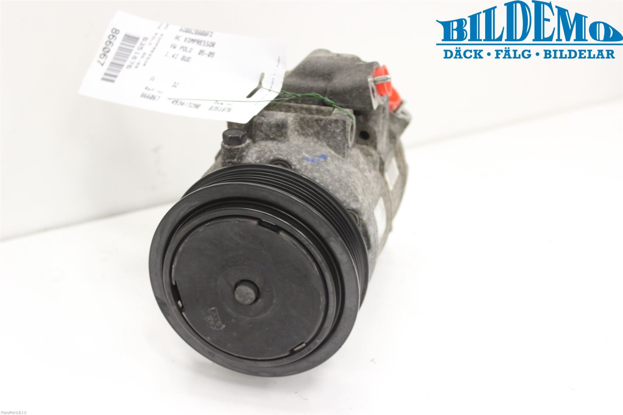 Volkswagen VW POLO 05-09 Varme Ac Kompressor