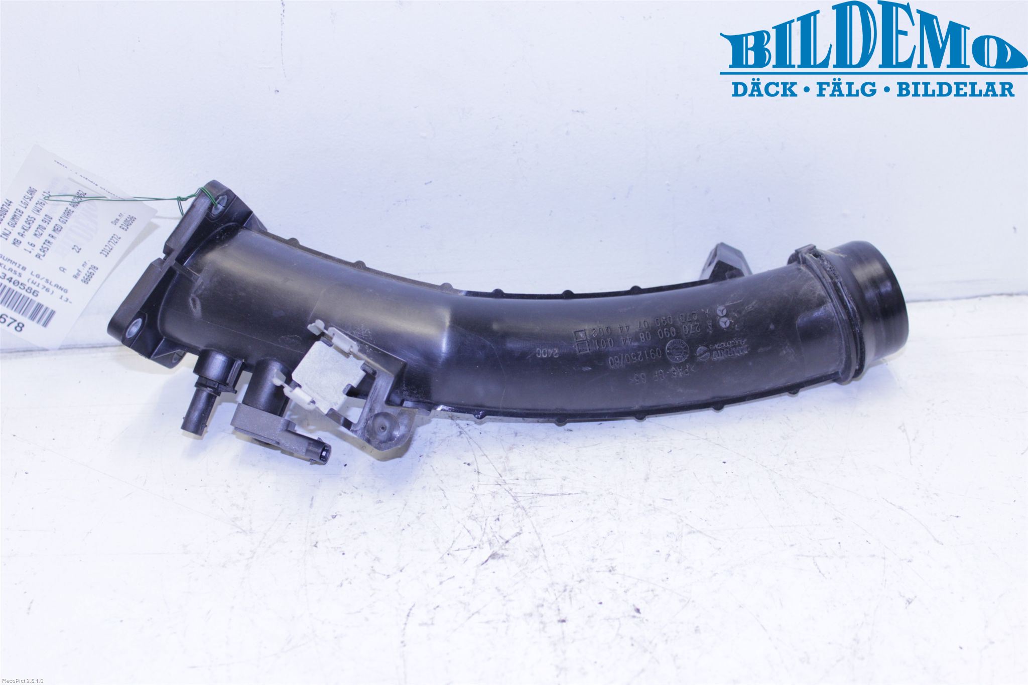 Mercedes-Benz MB A-KLASS (W176) 13-18 Inns Gummibelg - Slange
