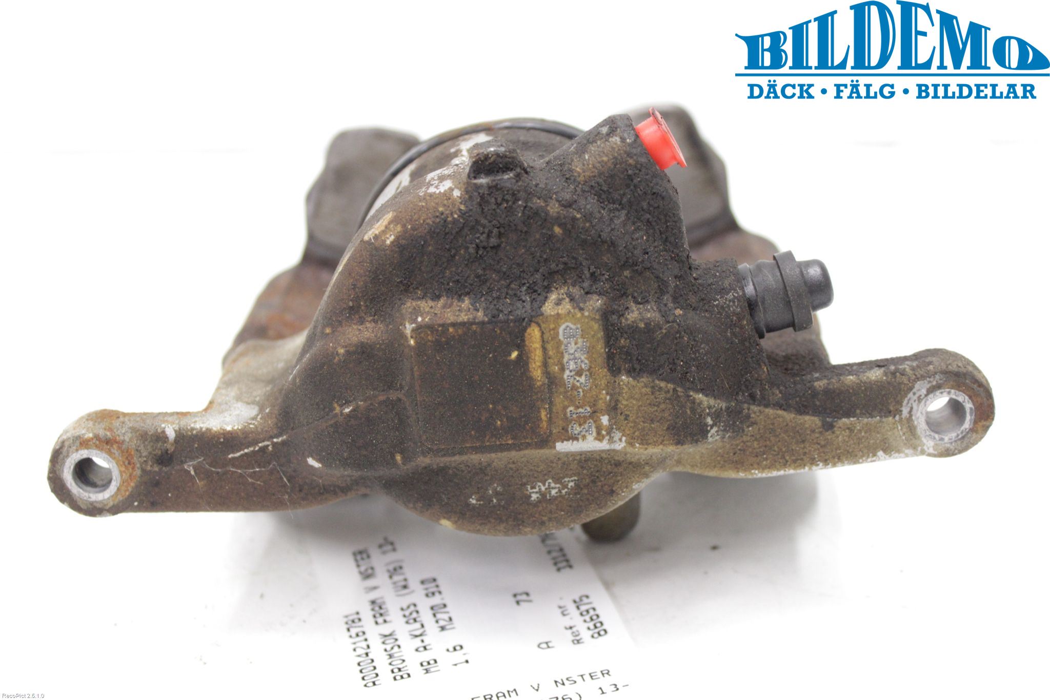 Mercedes-Benz MB A-KLASS (W176) 13-18 Bremsecaliper Foran Venstre