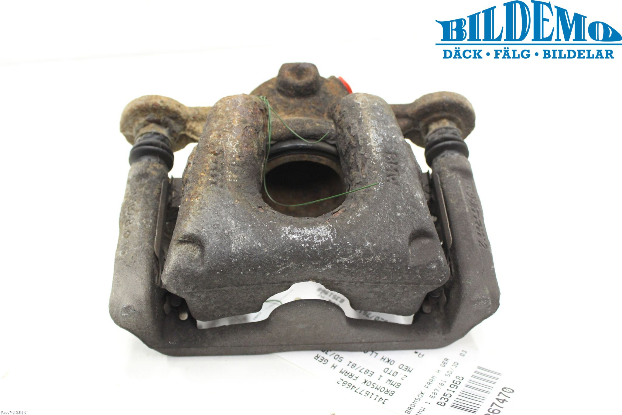 BMW 1 E87/81 5D/3D 03-11 Bremsecaliper Foran Høyre