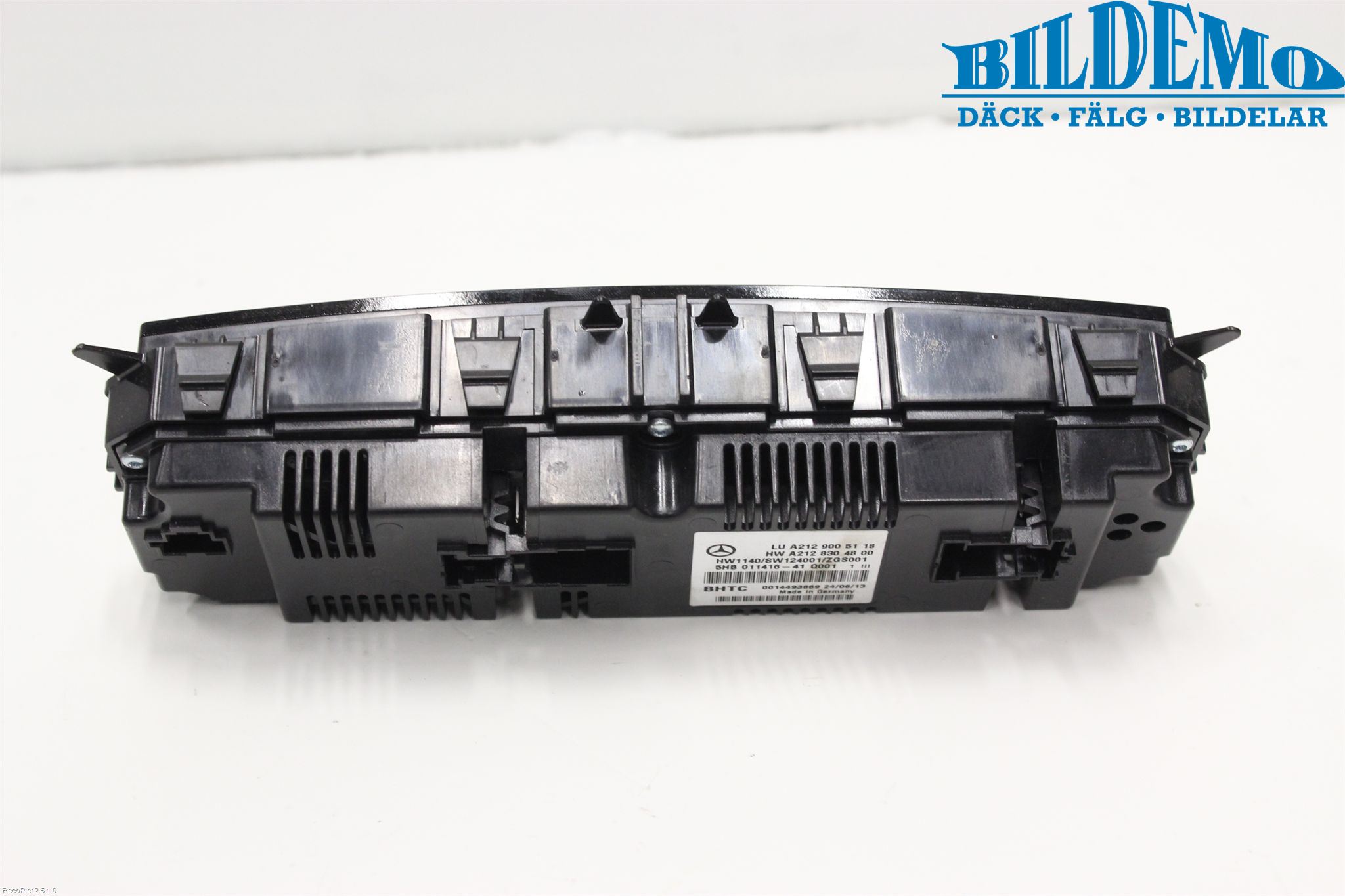 Mercedes-Benz MB E-KLASS (W212) 09-16 Varme Ac Betjening-Display