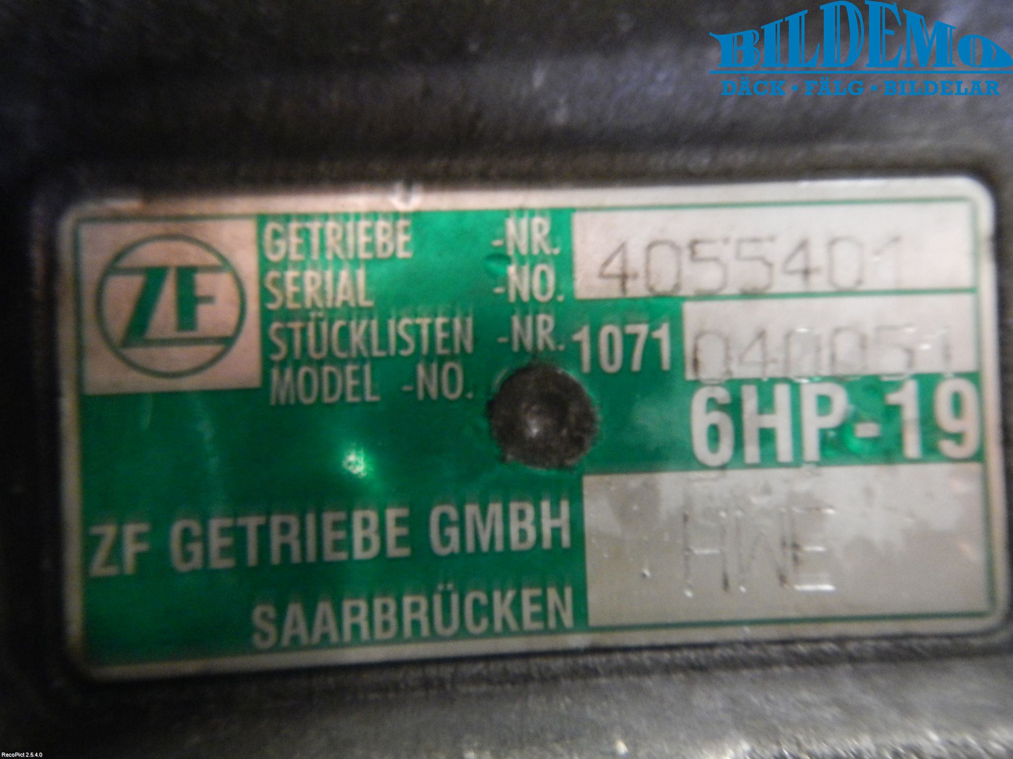 Audi A6/S6     05-11 Gearkasse Automat
