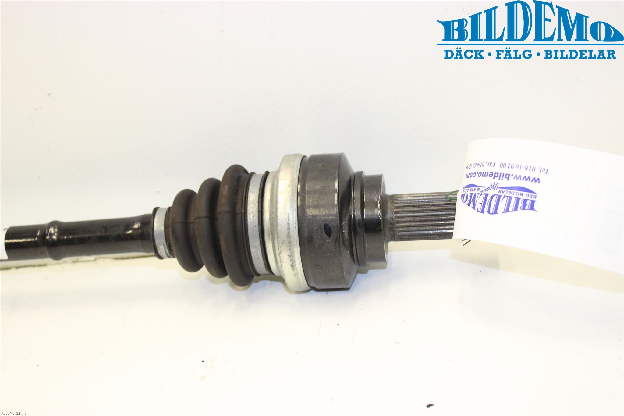 BMW 1 F20/F21 11-19 Drivaksel Bak Kompl Venstre