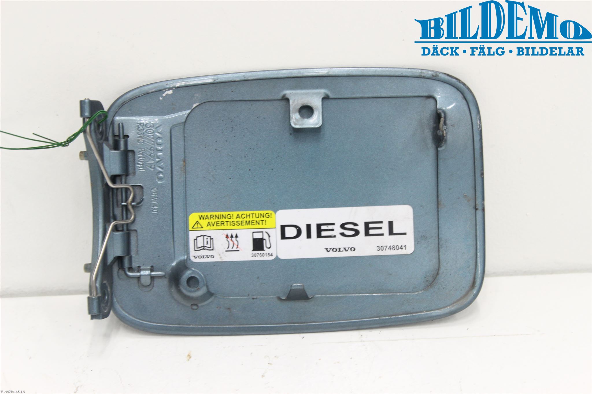 Volvo V50 04-07 Drivstoff Tankluke