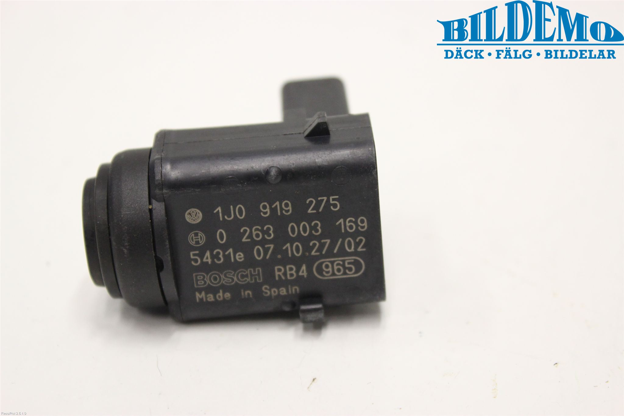 Volkswagen VW TOUAREG 7L 03-10 Sensor Ryggesensor