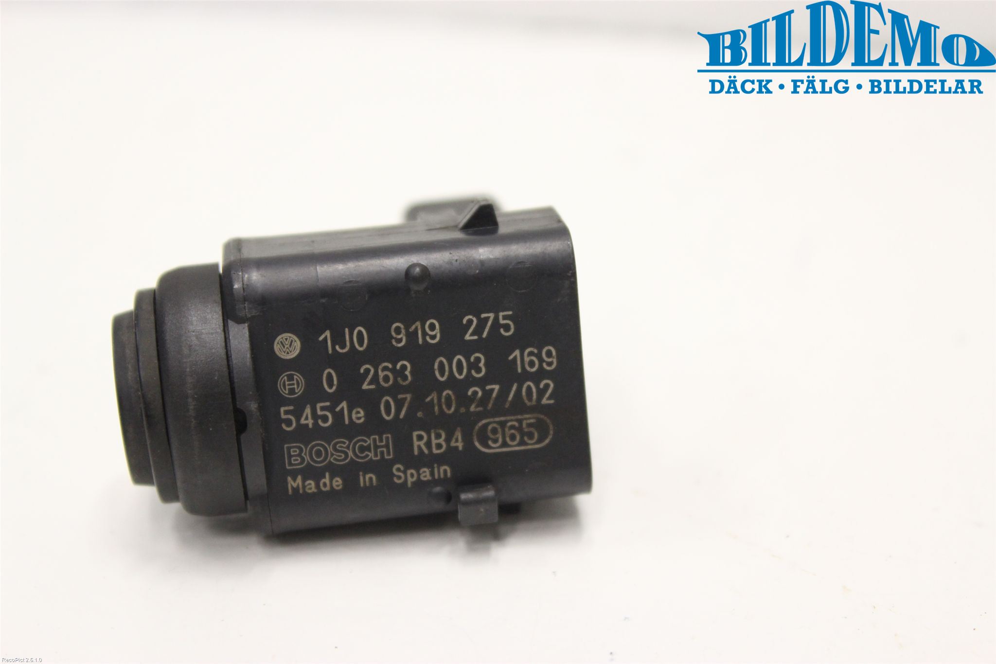 Volkswagen VW TOUAREG 7L 03-10 Sensor Ryggesensor