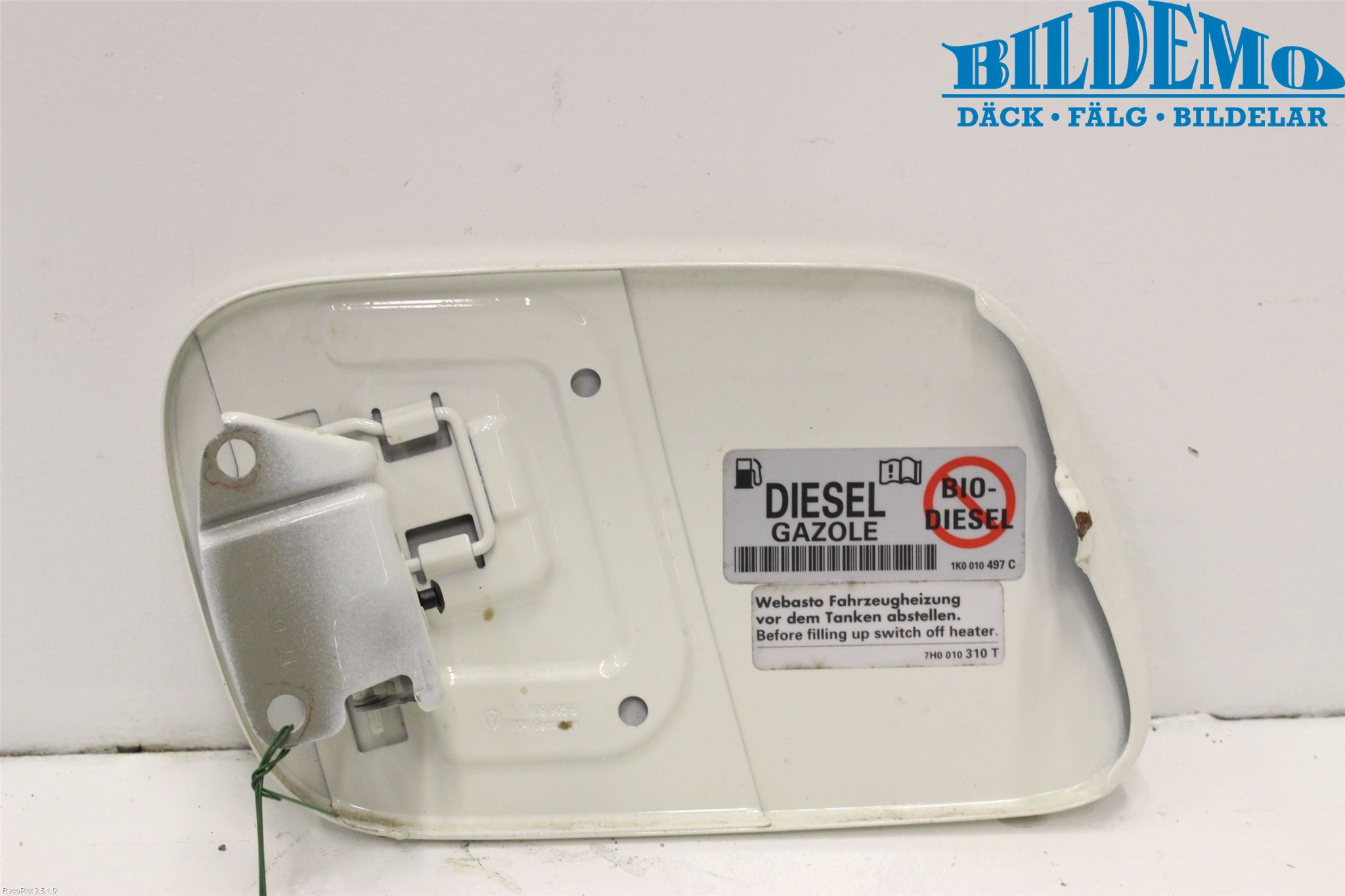 Volkswagen VW TOUAREG 7L 03-10 Drivstoff Tankluke