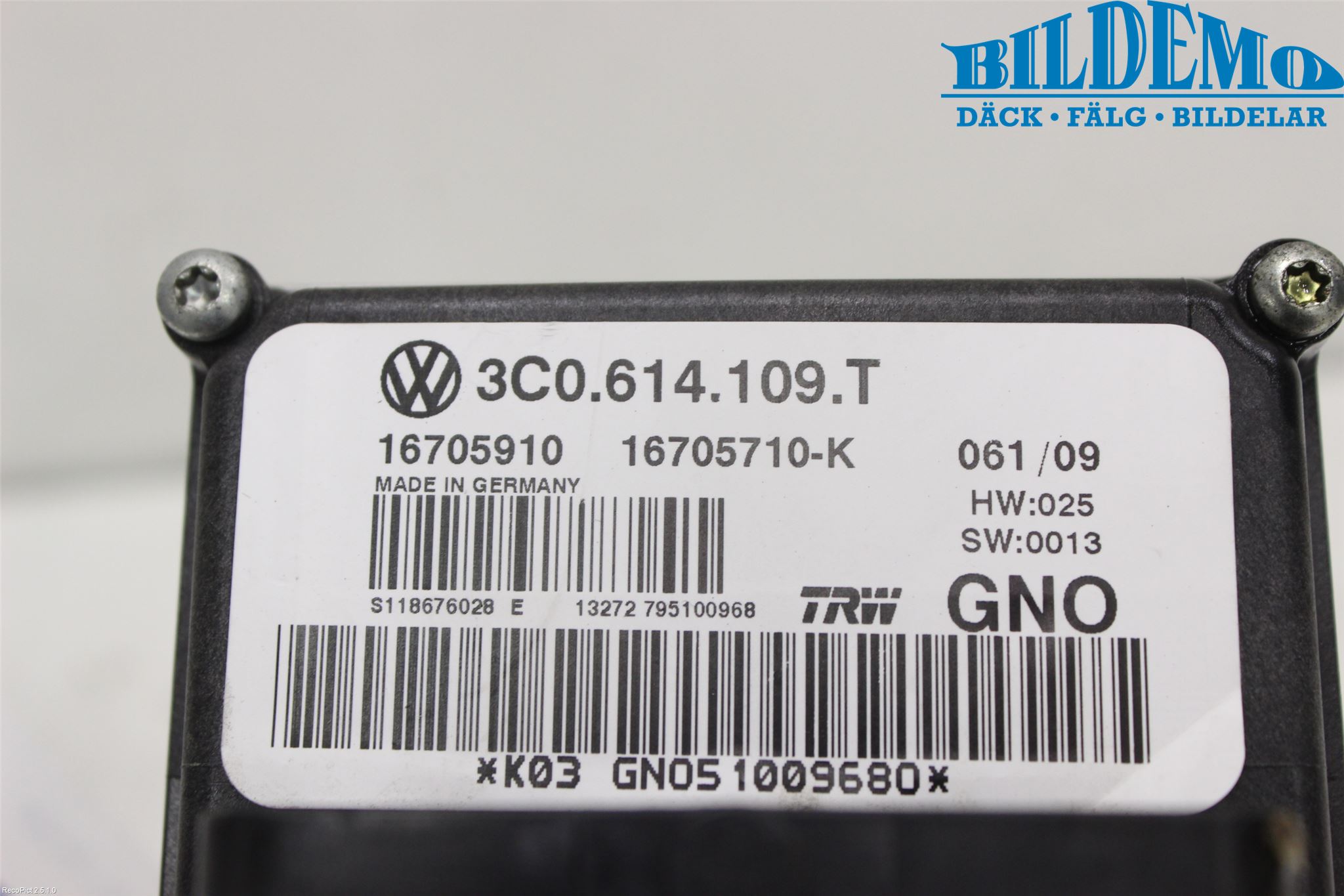 Volkswagen VW PASSAT 05-11 Abs Hydraulikkaggregat