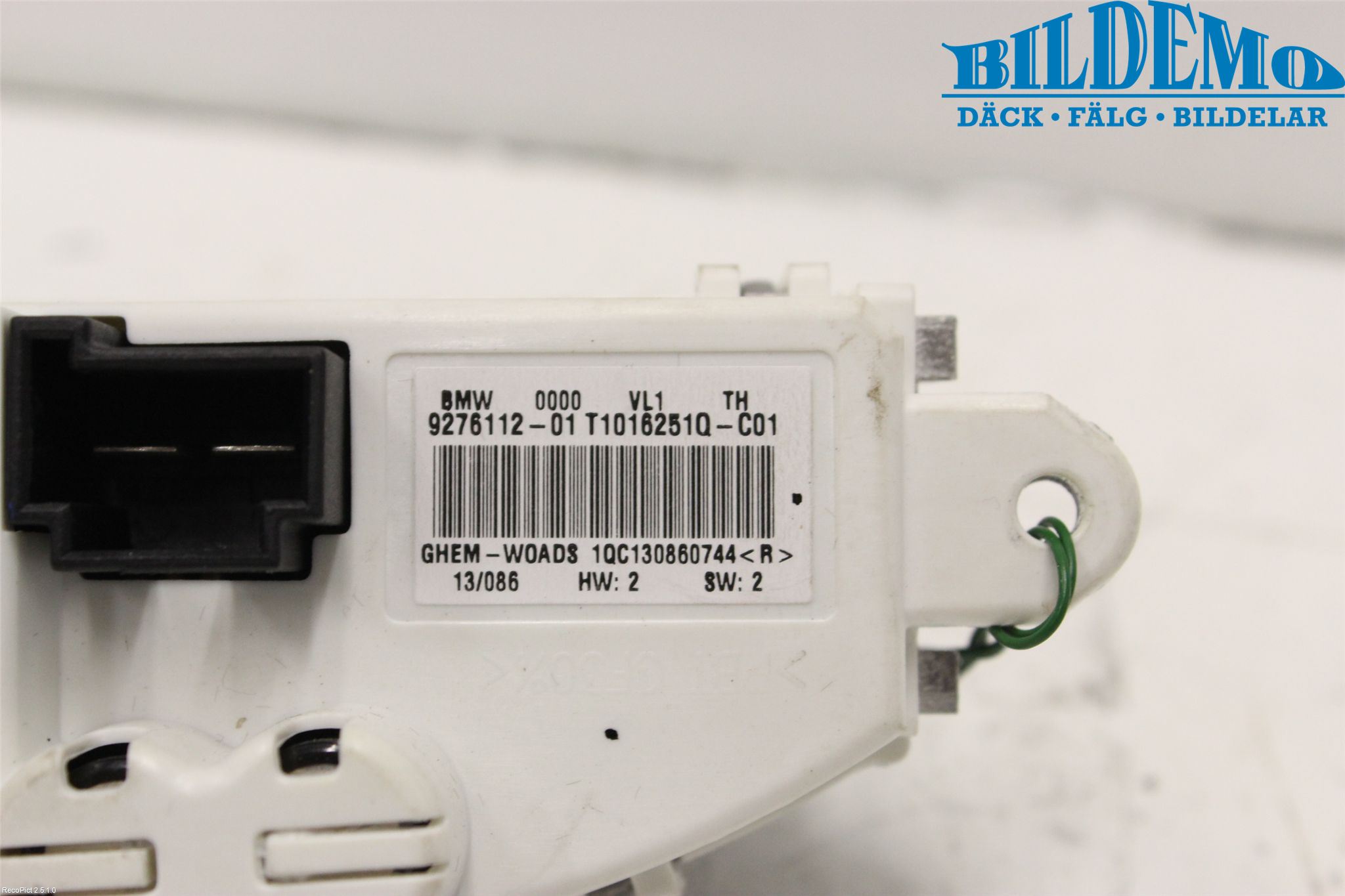 BMW 3 F30/F31/F80 12-19 Varmeapparat Viftemotstand