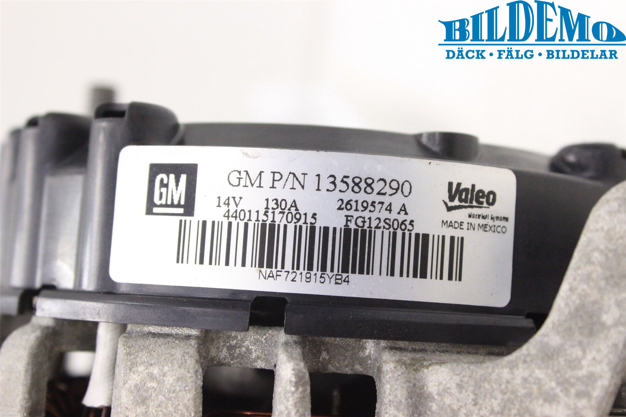 Opel ASTRA J 10-15 Dynamo