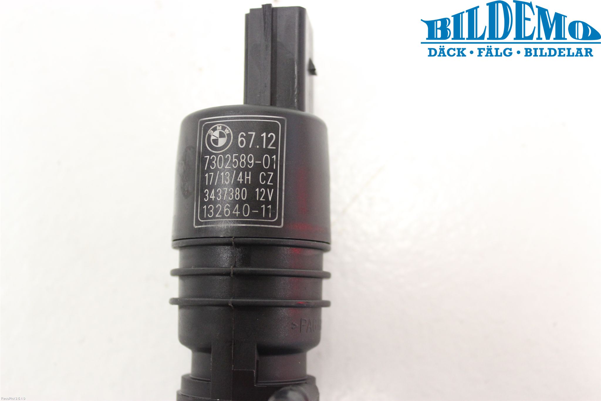 BMW 3 F30/F31/F80 12-19 Spylerpumpe Bakluke