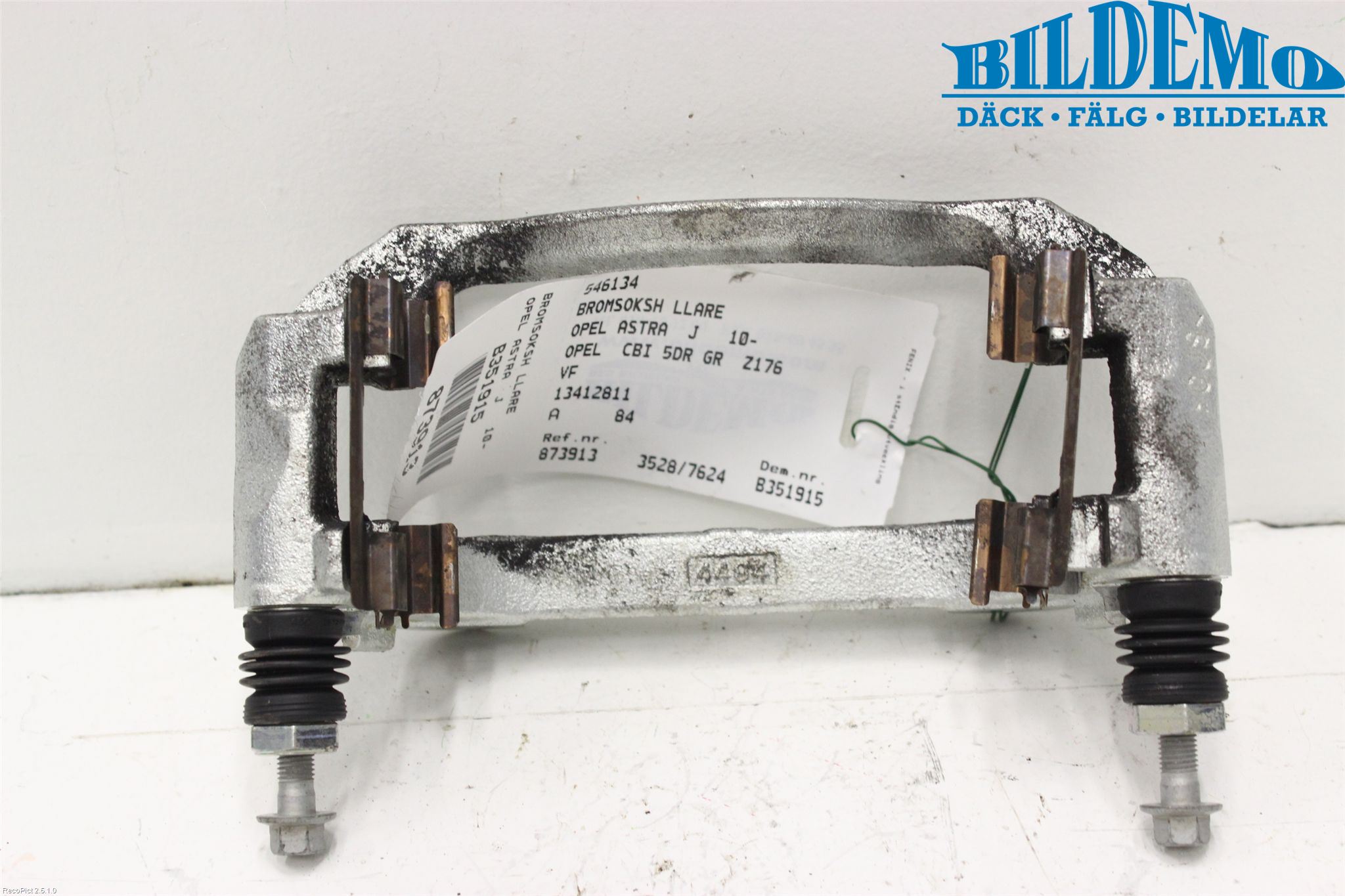 Opel ASTRA J 10-15 Bremsecaliper Feste Holder