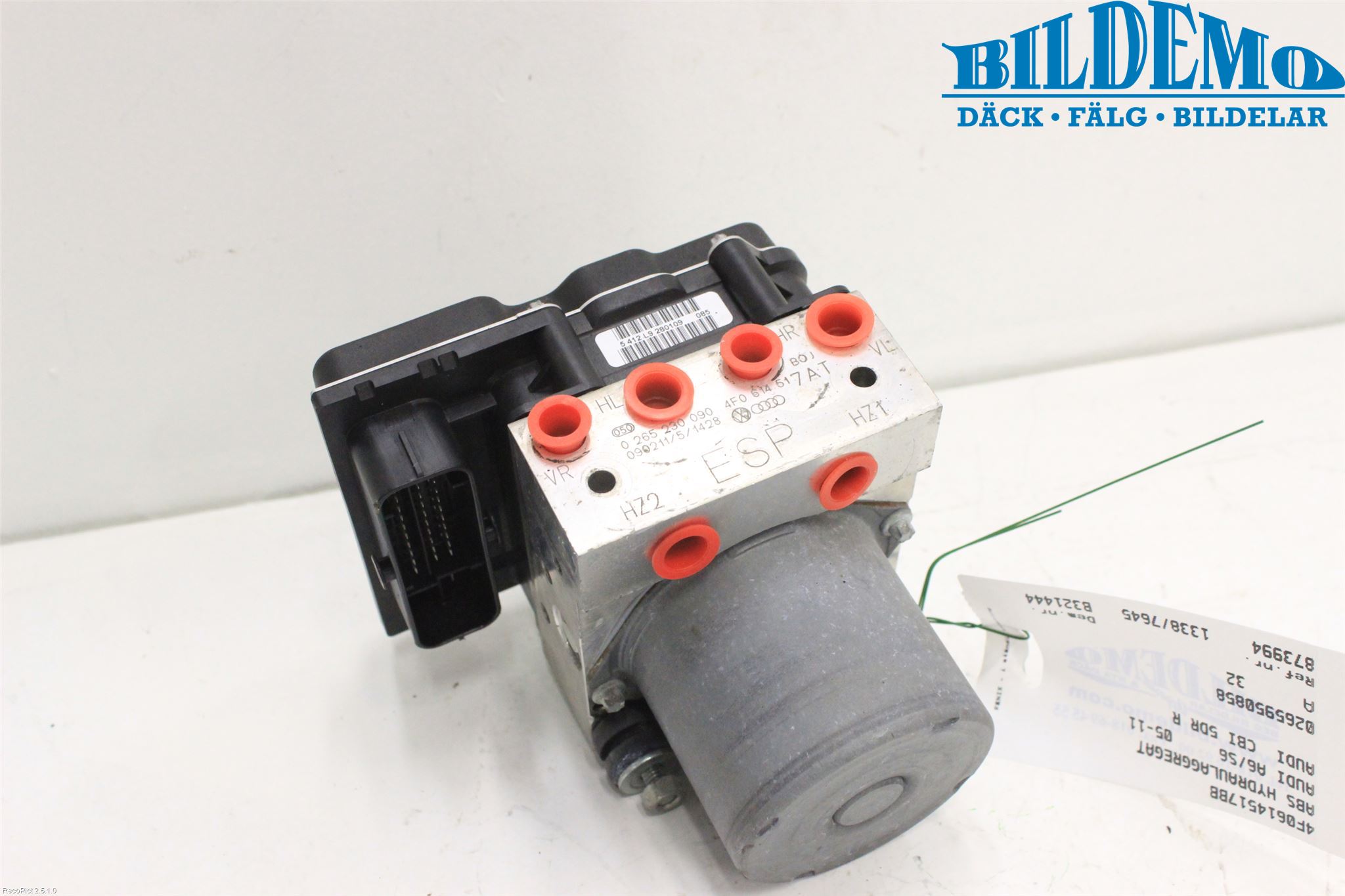 Audi A6/S6     05-11 Abs Hydraulikkaggregat