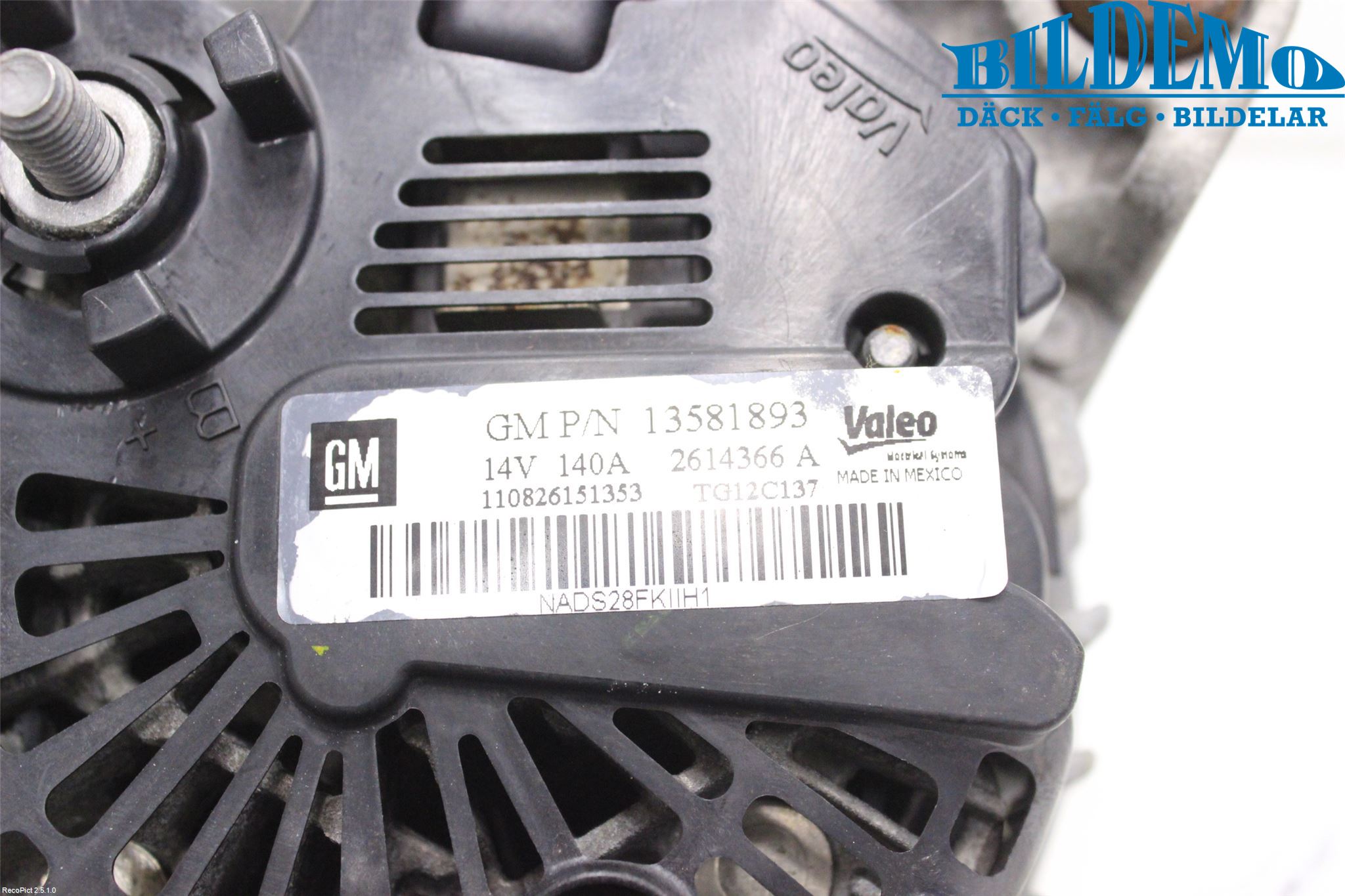 Opel CORSA D 07-14 Dynamo
