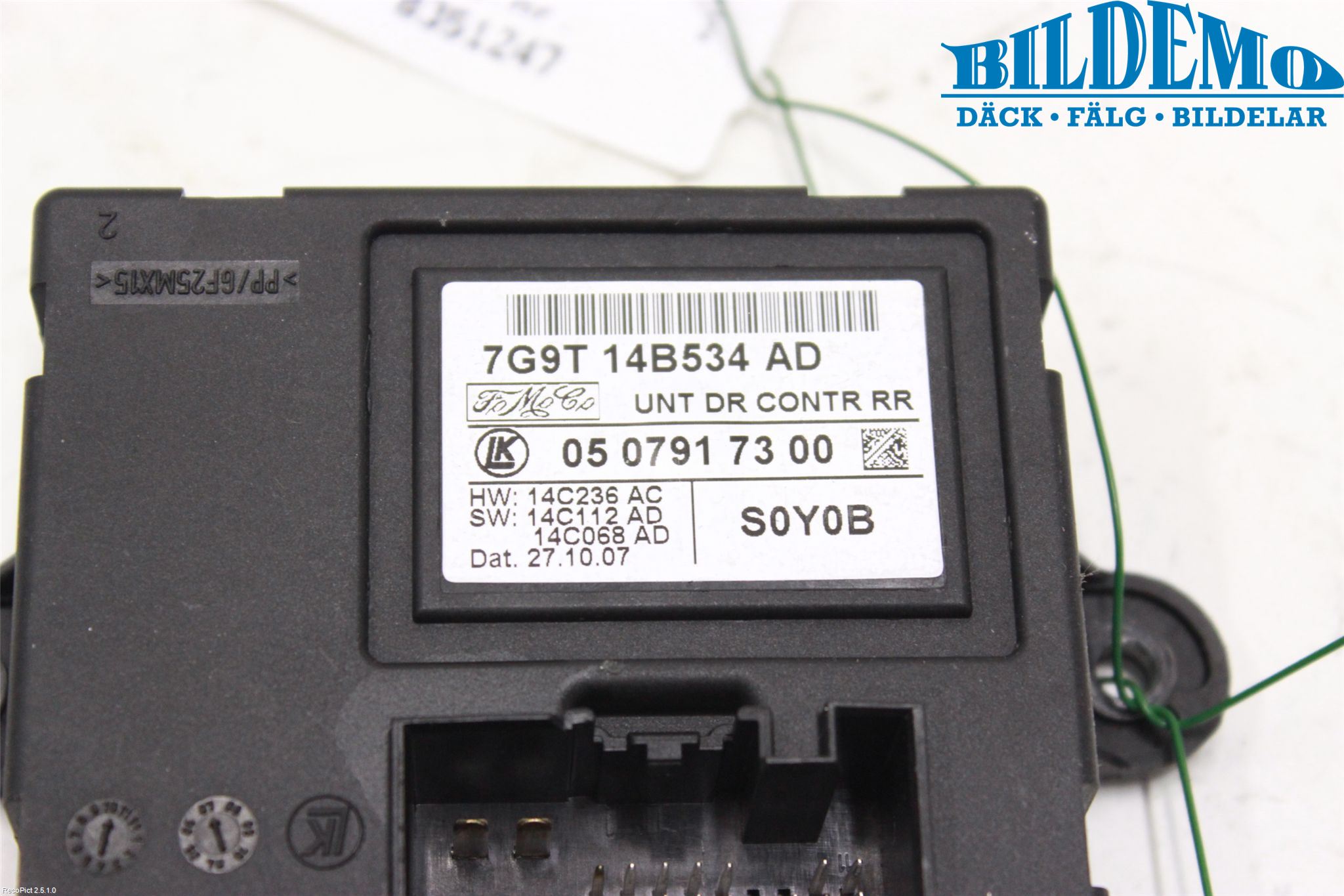Ford MONDEO 07-15 Styreenhet Dør