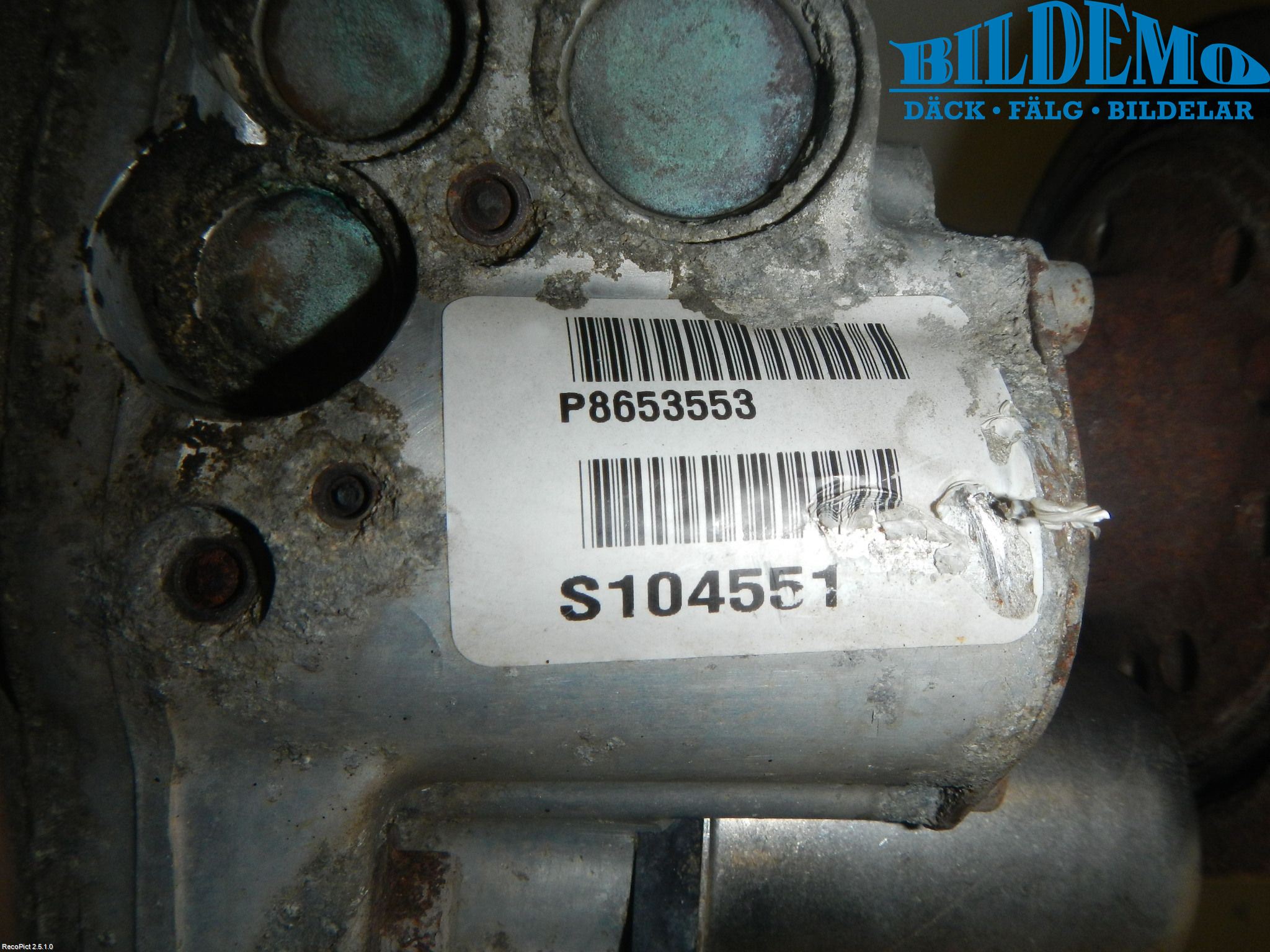 Volvo V70 00-04 Bakaksel Kardang Bak -Diff