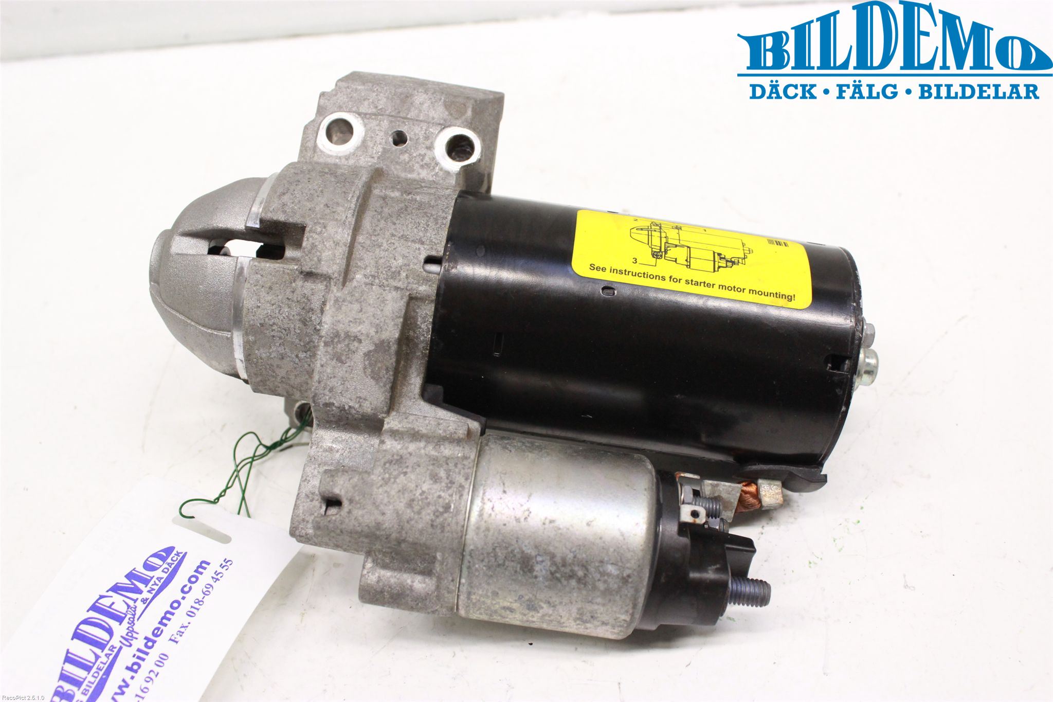 BMW 5 F10/F11/F18 09-17 Startmotor Diesel