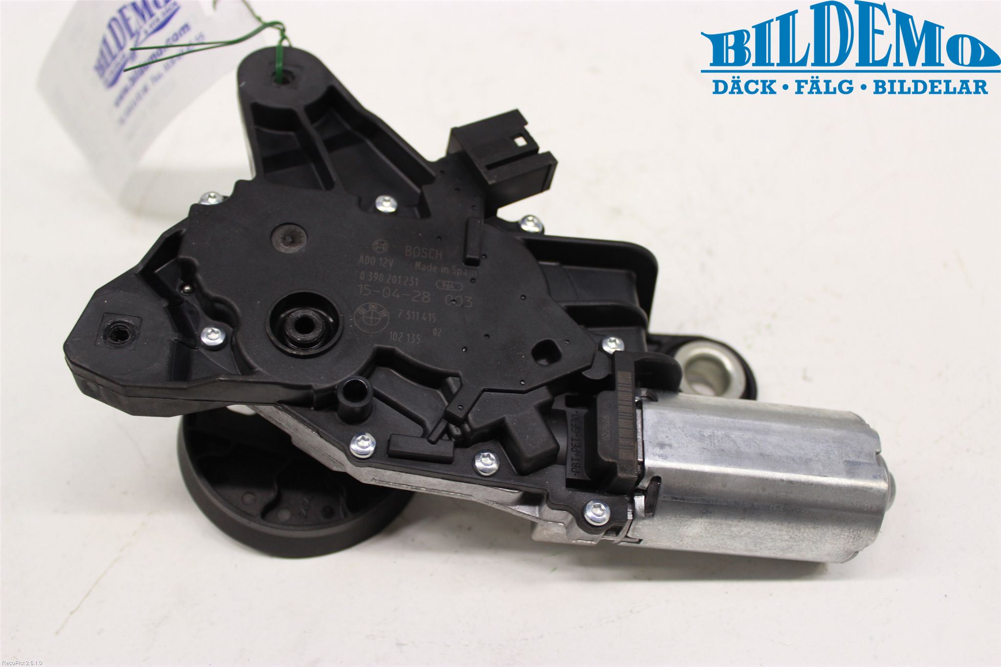 BMW 3 F30/F31/F80 12-19 Viskermotor Bakluke