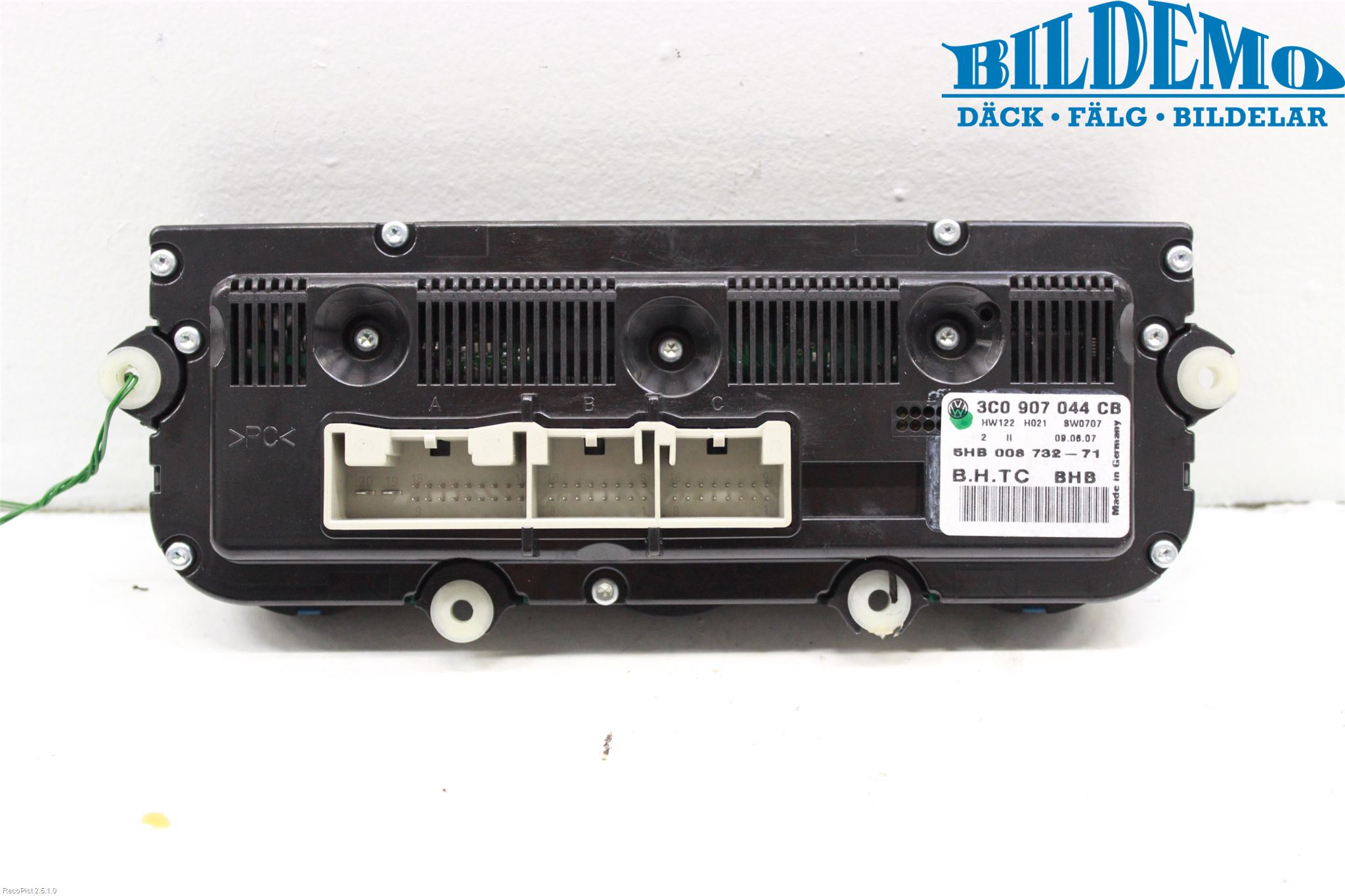 Volkswagen VW PASSAT 05-11 Varme Ac Betjening-Display