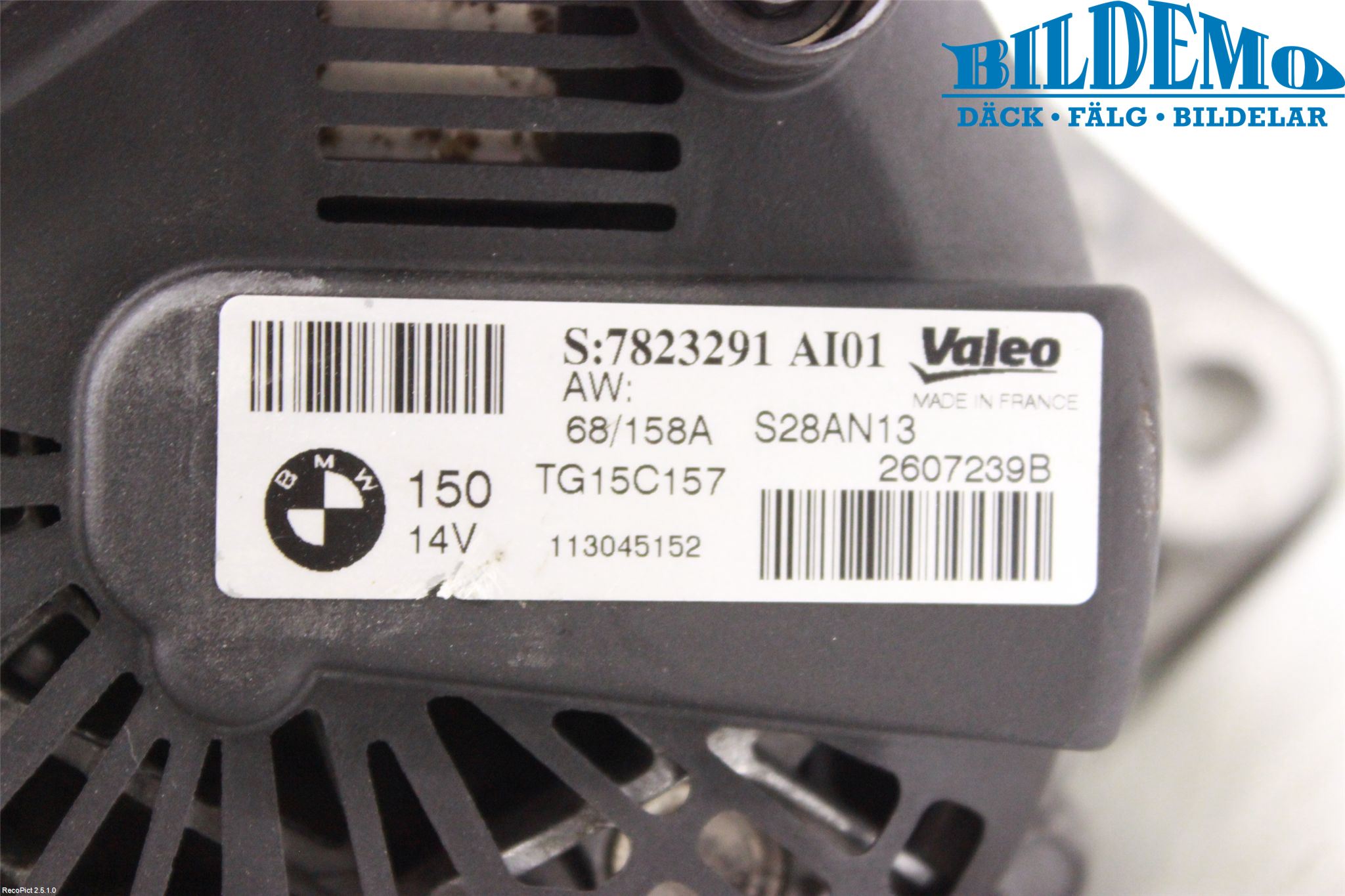 Mini COUNTRYMAN R60 11-16 Dynamo