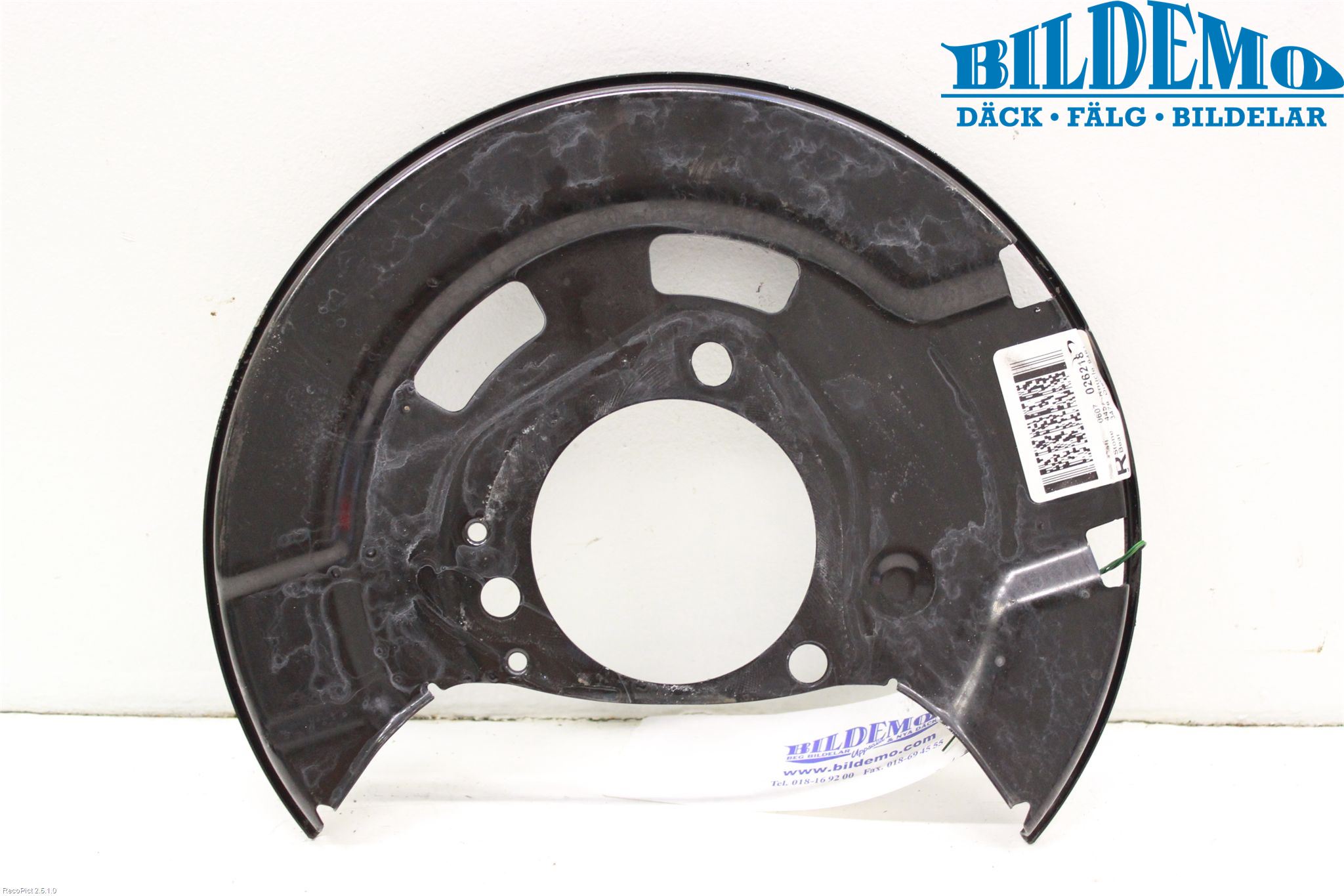 Opel ASTRA J 10-15 Bremseskjold Foran