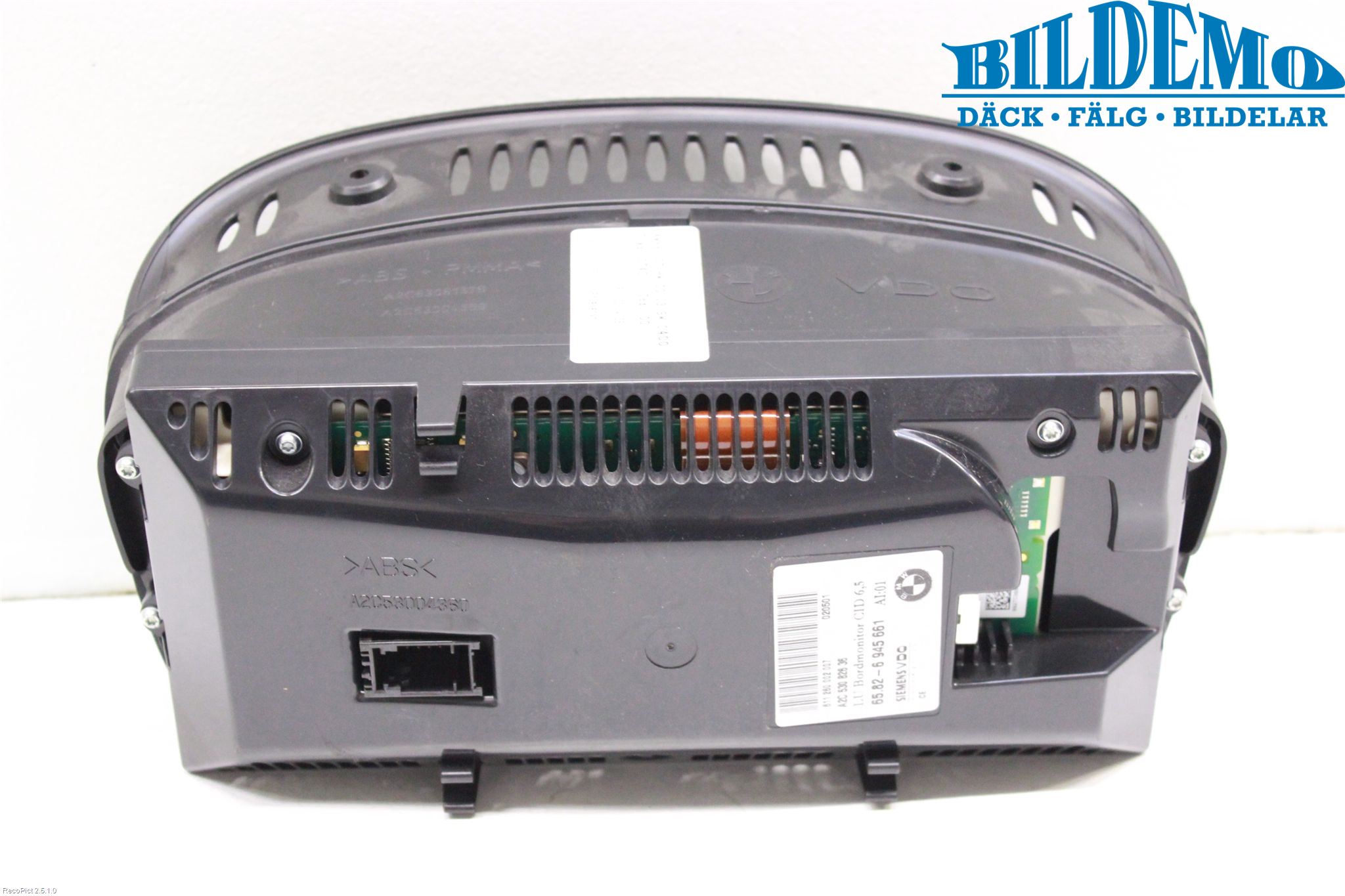 BMW 5 E60/61 Sed/Tou 02-10 Instr Skjerm Dvd-Gps-Ac-Tlf