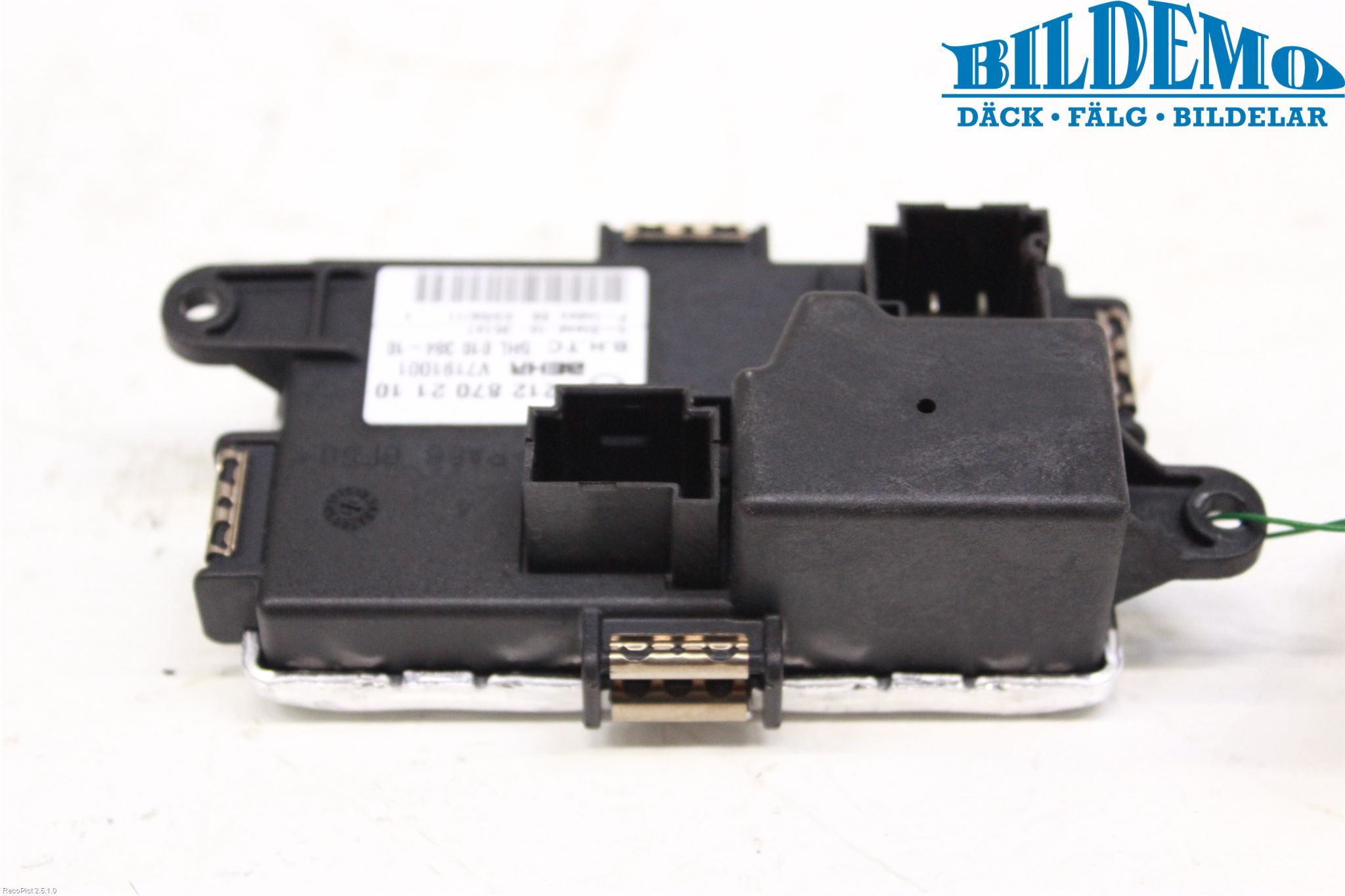 Mercedes-Benz MB E-KLASS (W212) 09-16 Varmeapparat Viftemotstand