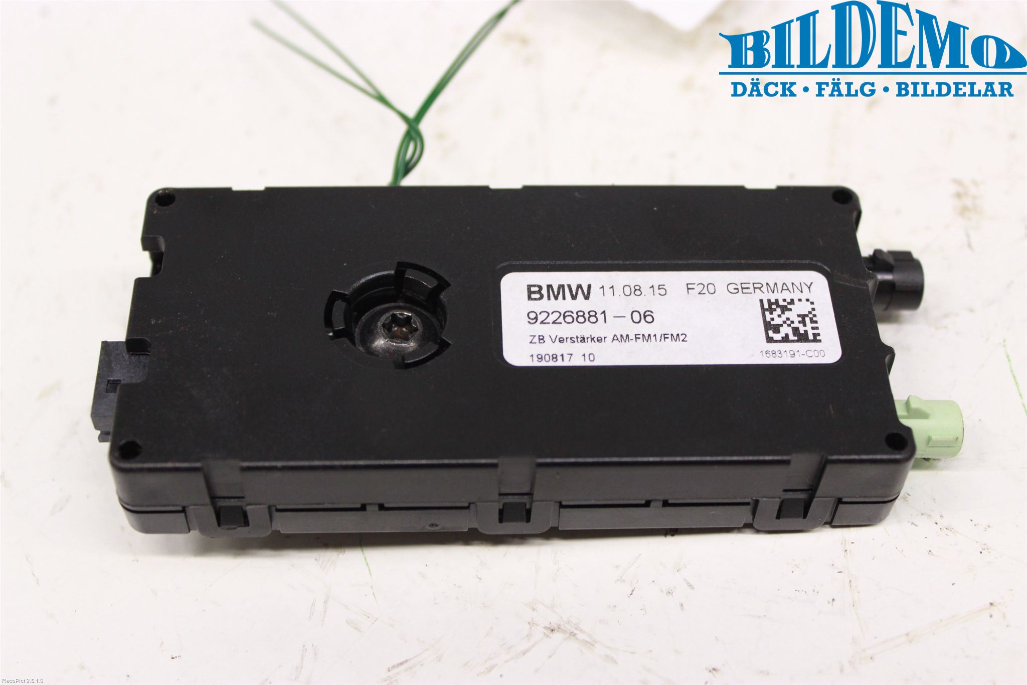 BMW 1 F20/F21 11-19 Stereo Antenneforsterker