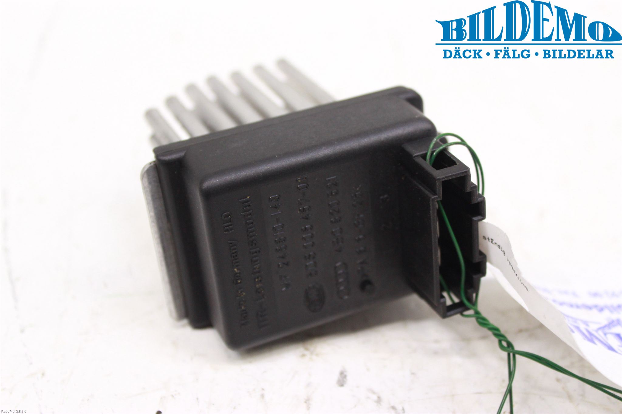 Audi ALLROAD 01-05 Varmeapparat Viftemotstand