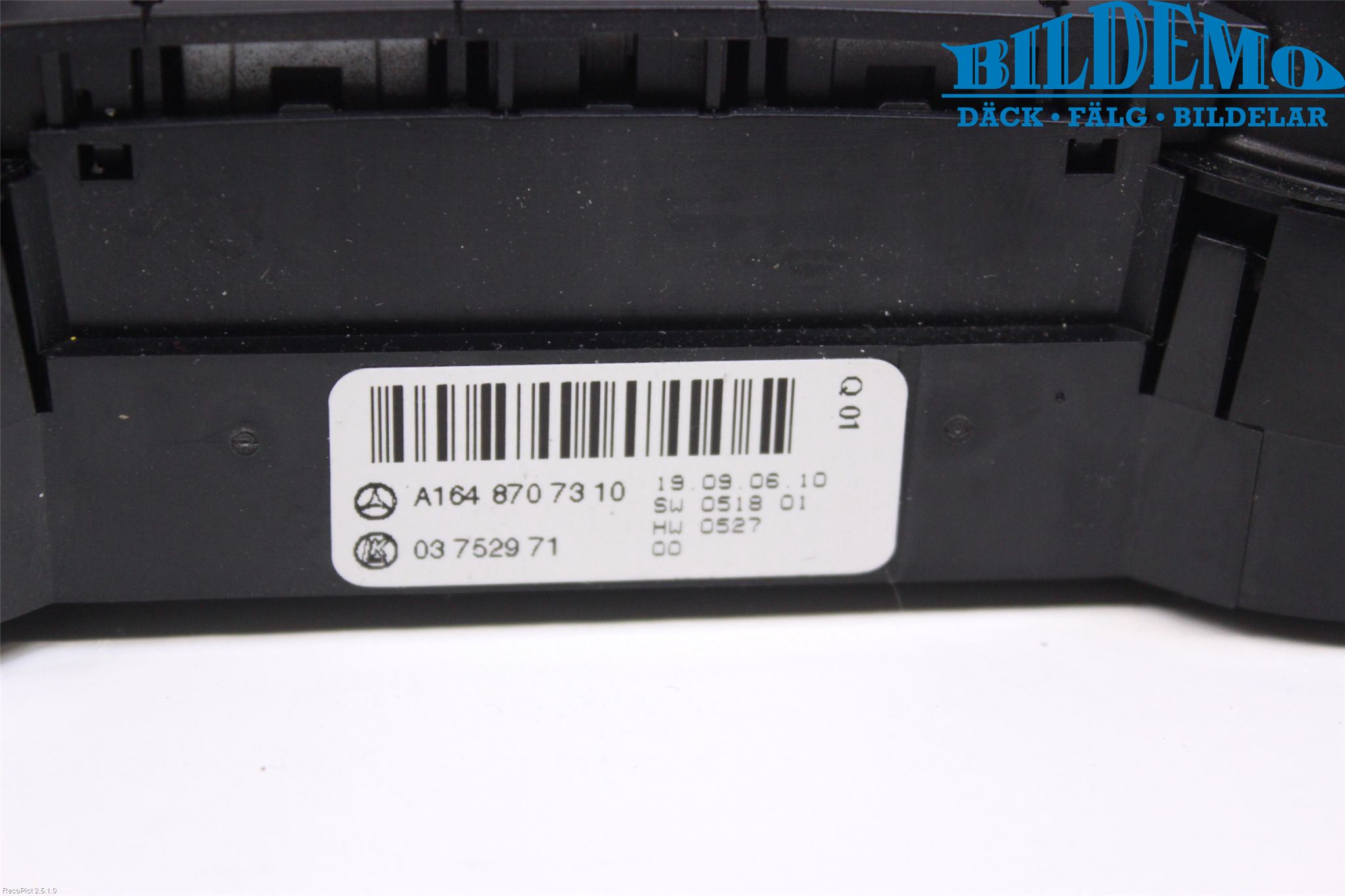 Mercedes-Benz MB ML (W164) 05-11 Bryter Nivå Regulering