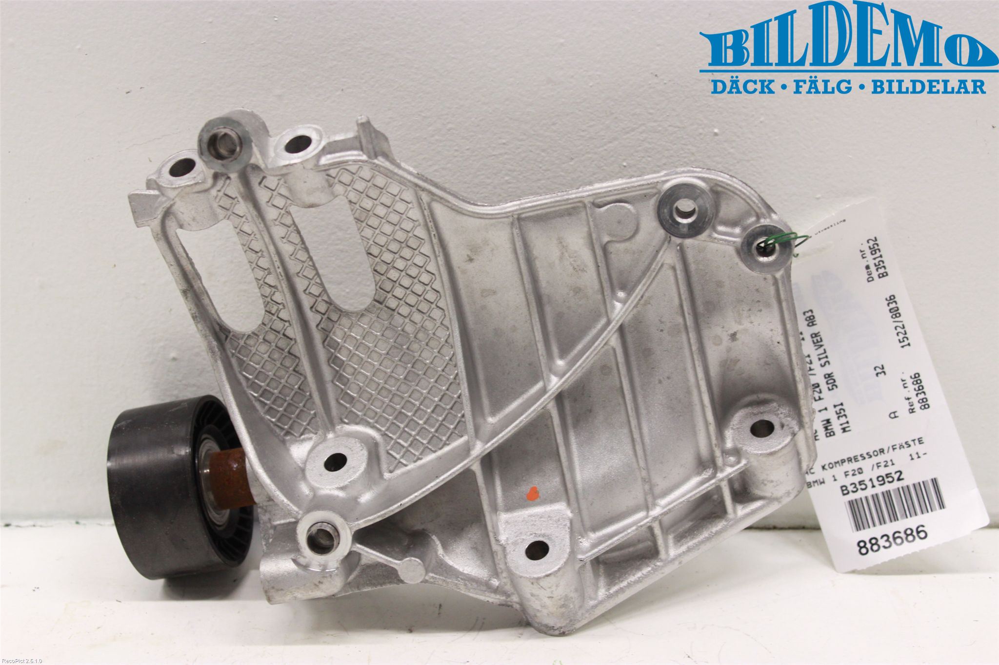 BMW 1 F20/F21 11-19 Ac Kompressor-Festebrakett