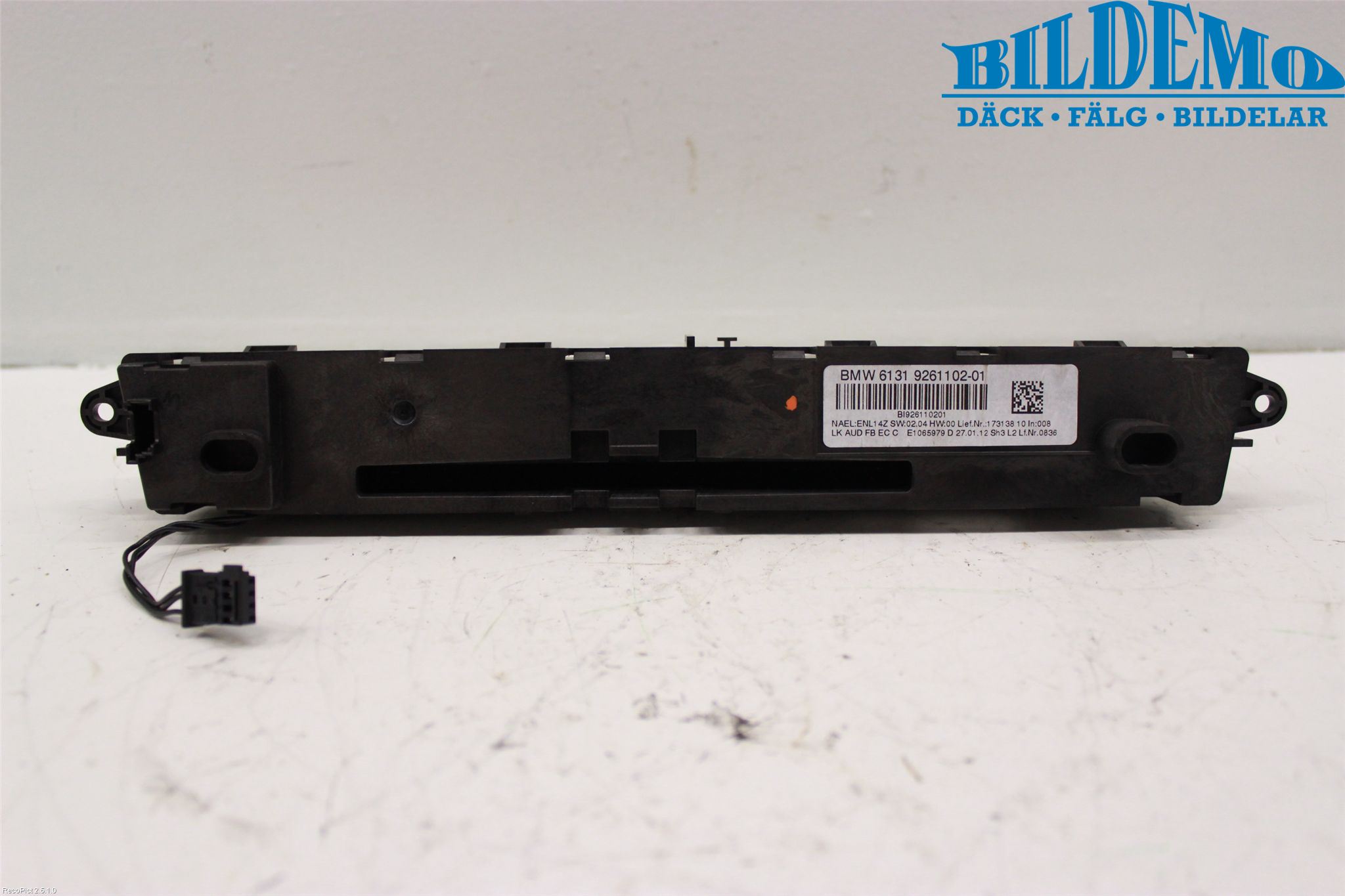 BMW 3 F30/F31/F80 12-19 Stereo Radio Med Cd