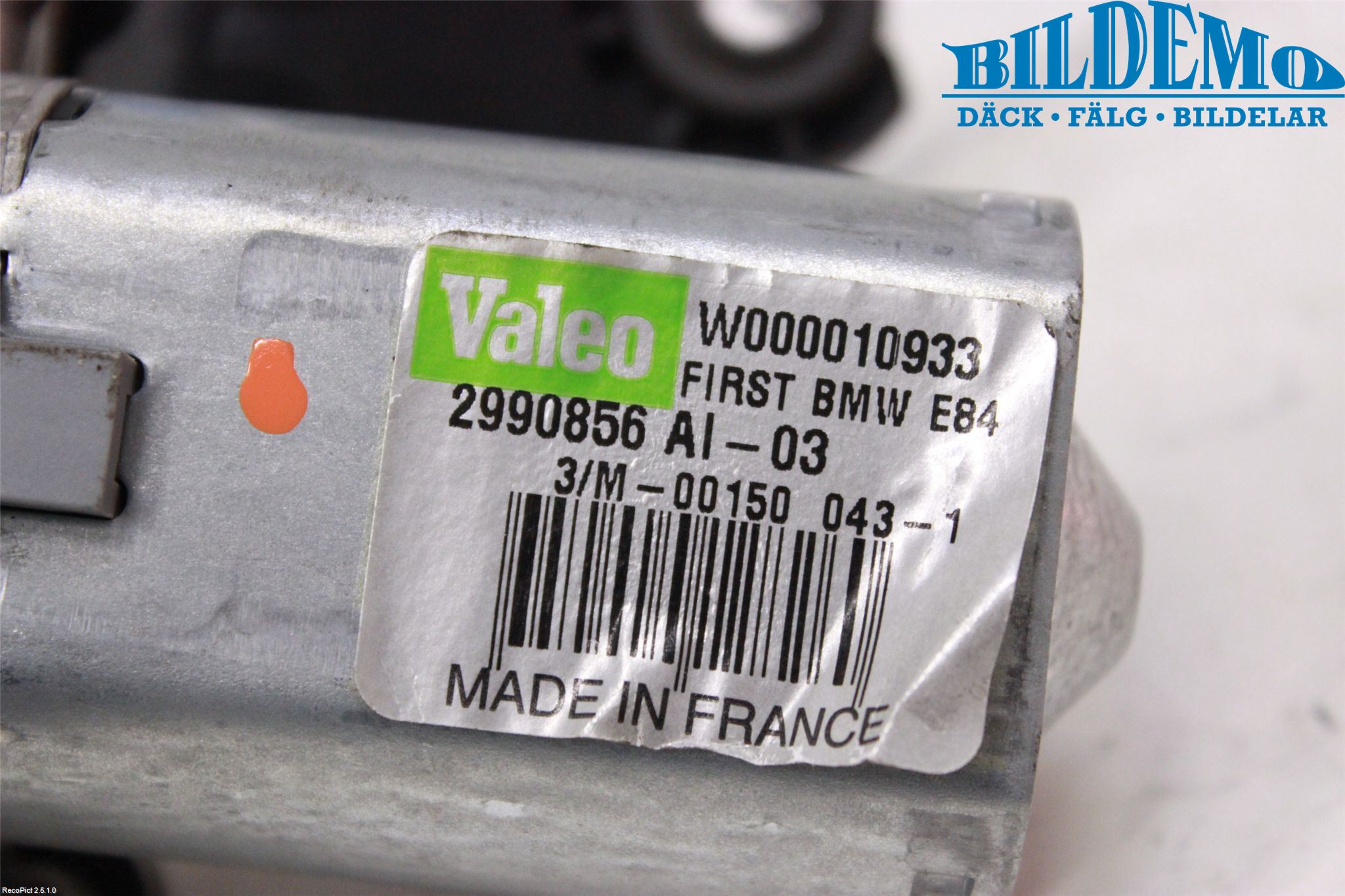 BMW X1 E84 10-15 Viskermotor Bakluke