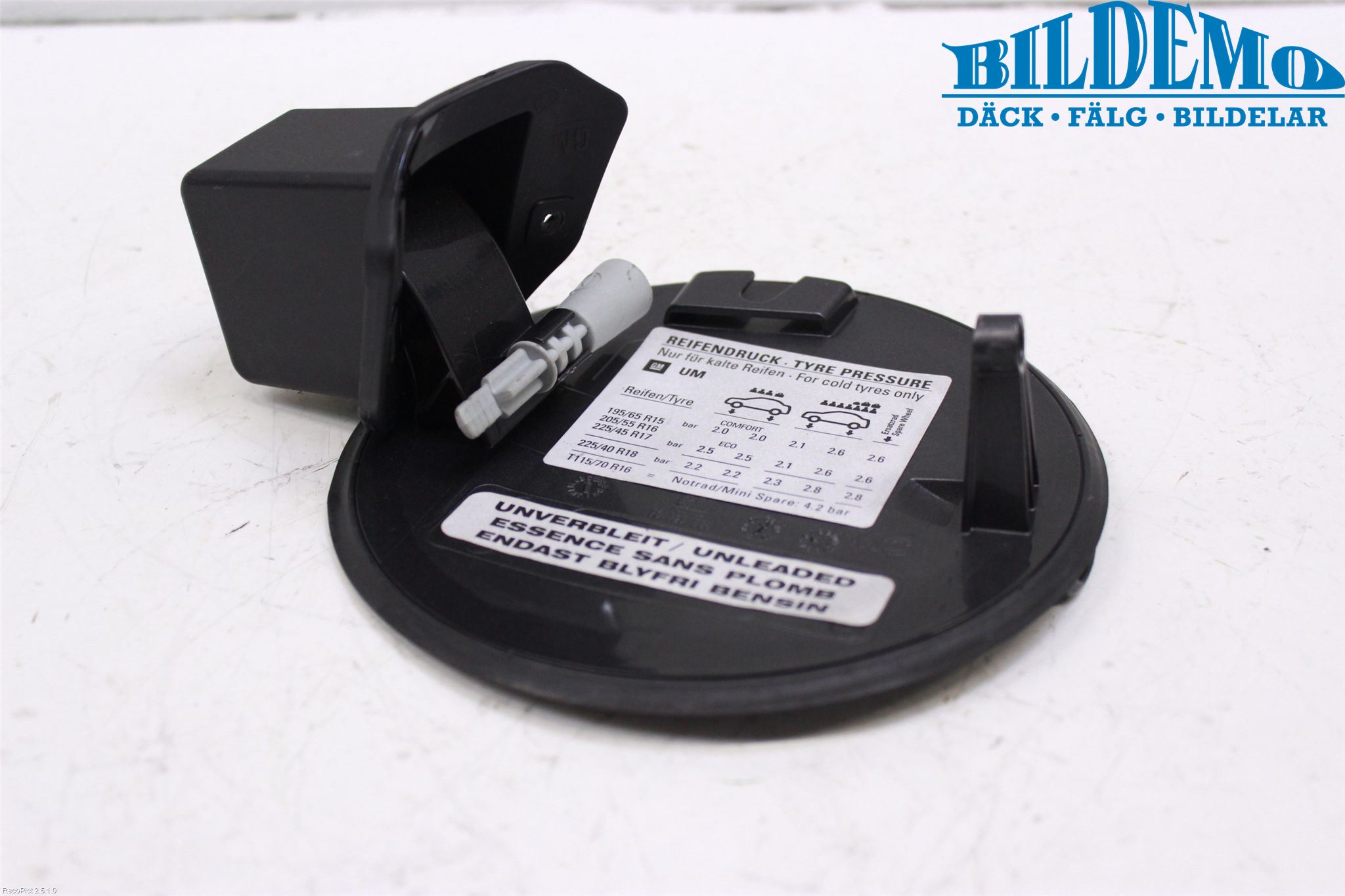 Opel ZAFIRA B 06-14 Drivstoff Tankluke