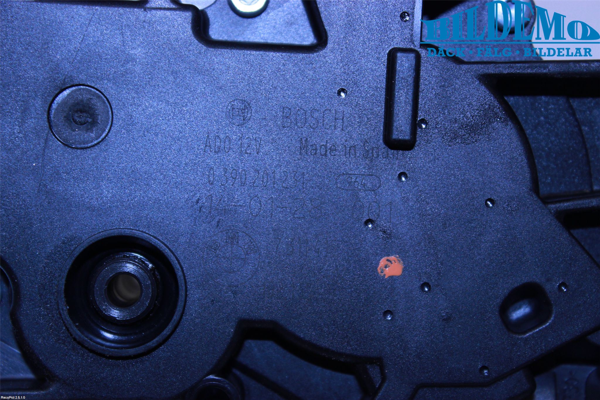 BMW 3 F30/F31/F80 12-19 Viskermotor Bakluke