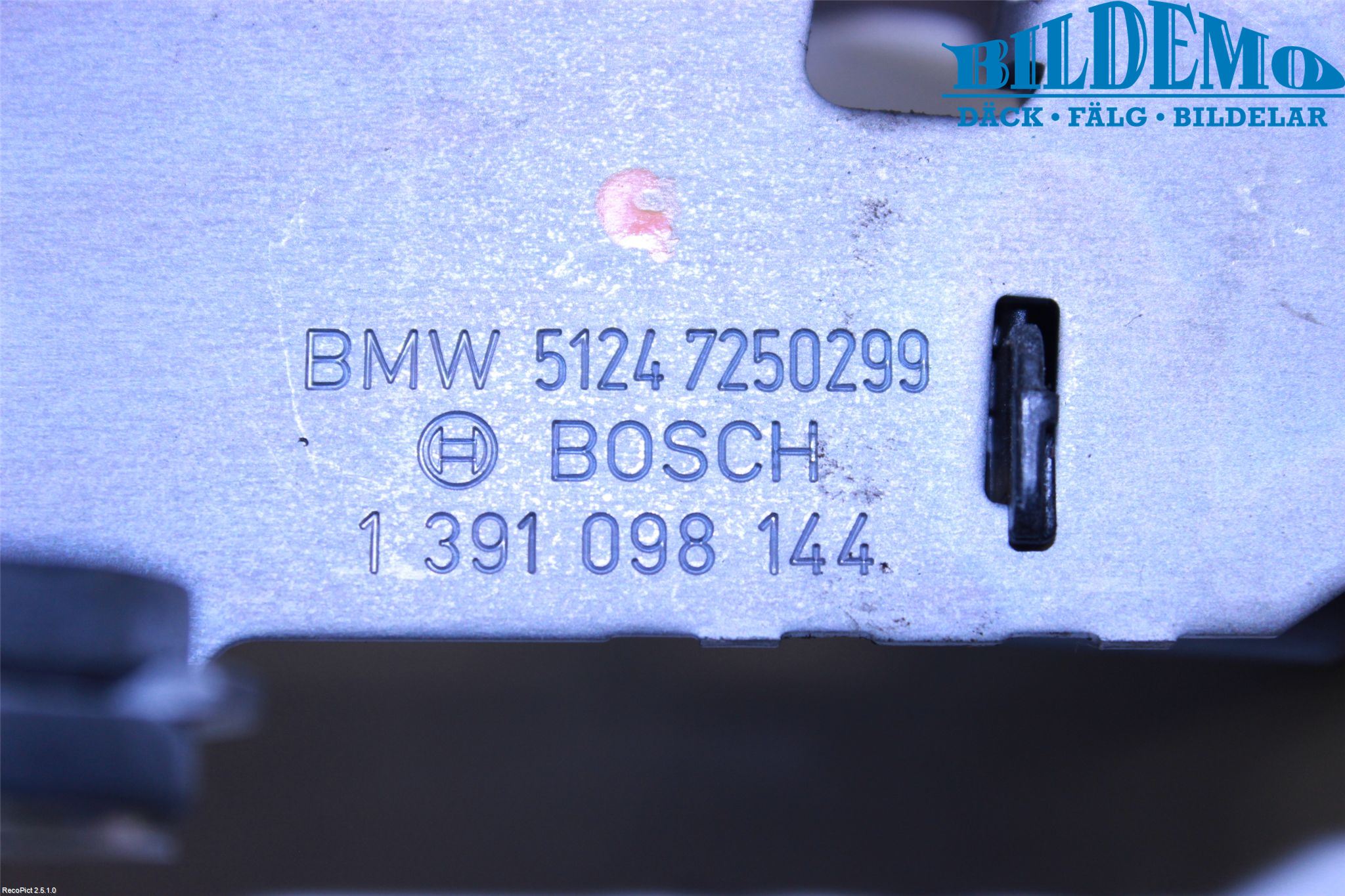 BMW 3 F30/F31/F80 12-19 Bakluke-Lokk Låsekasse