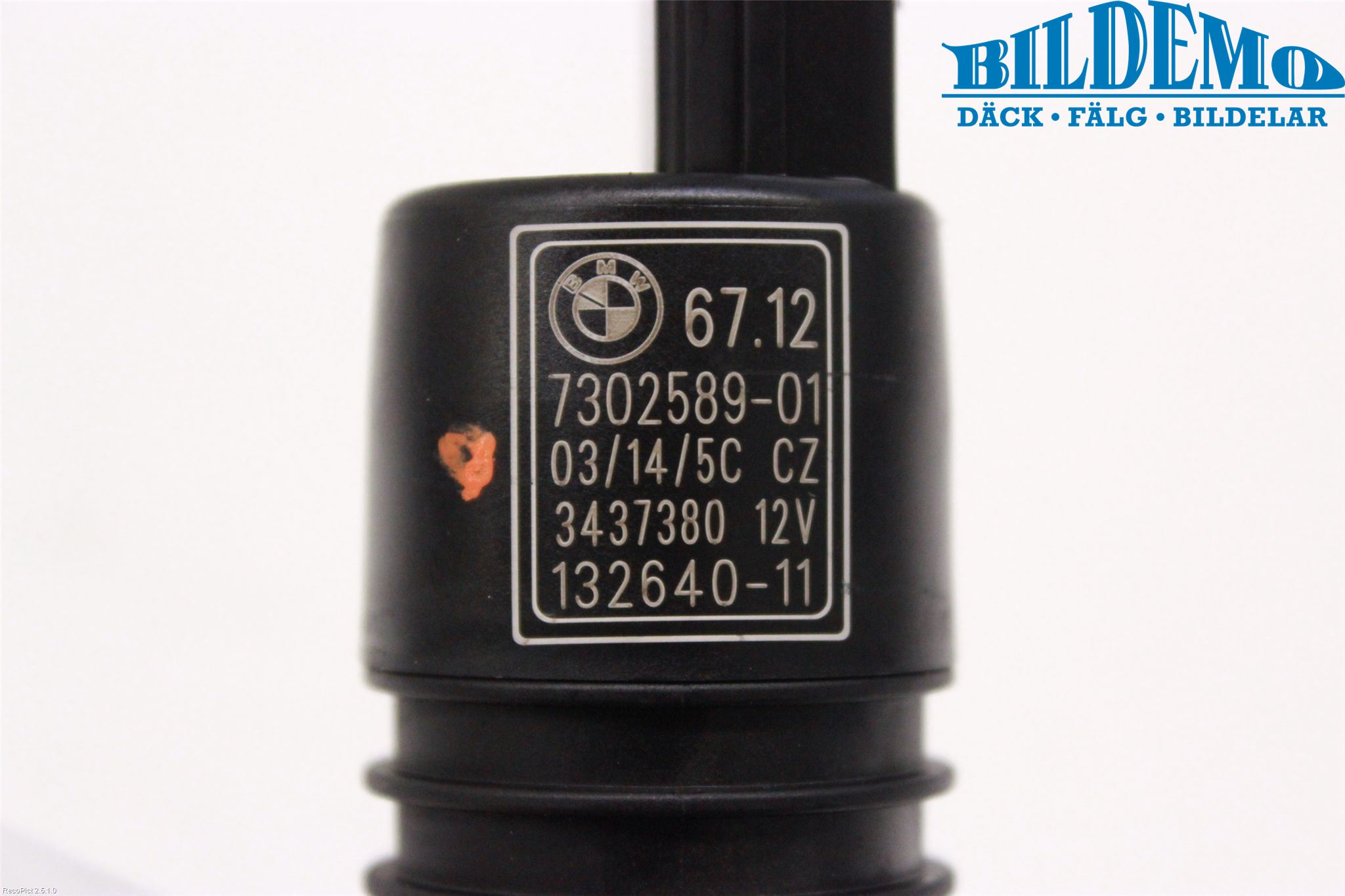 BMW 3 F30/F31/F80 12-19 Spylerpumpe Bakluke