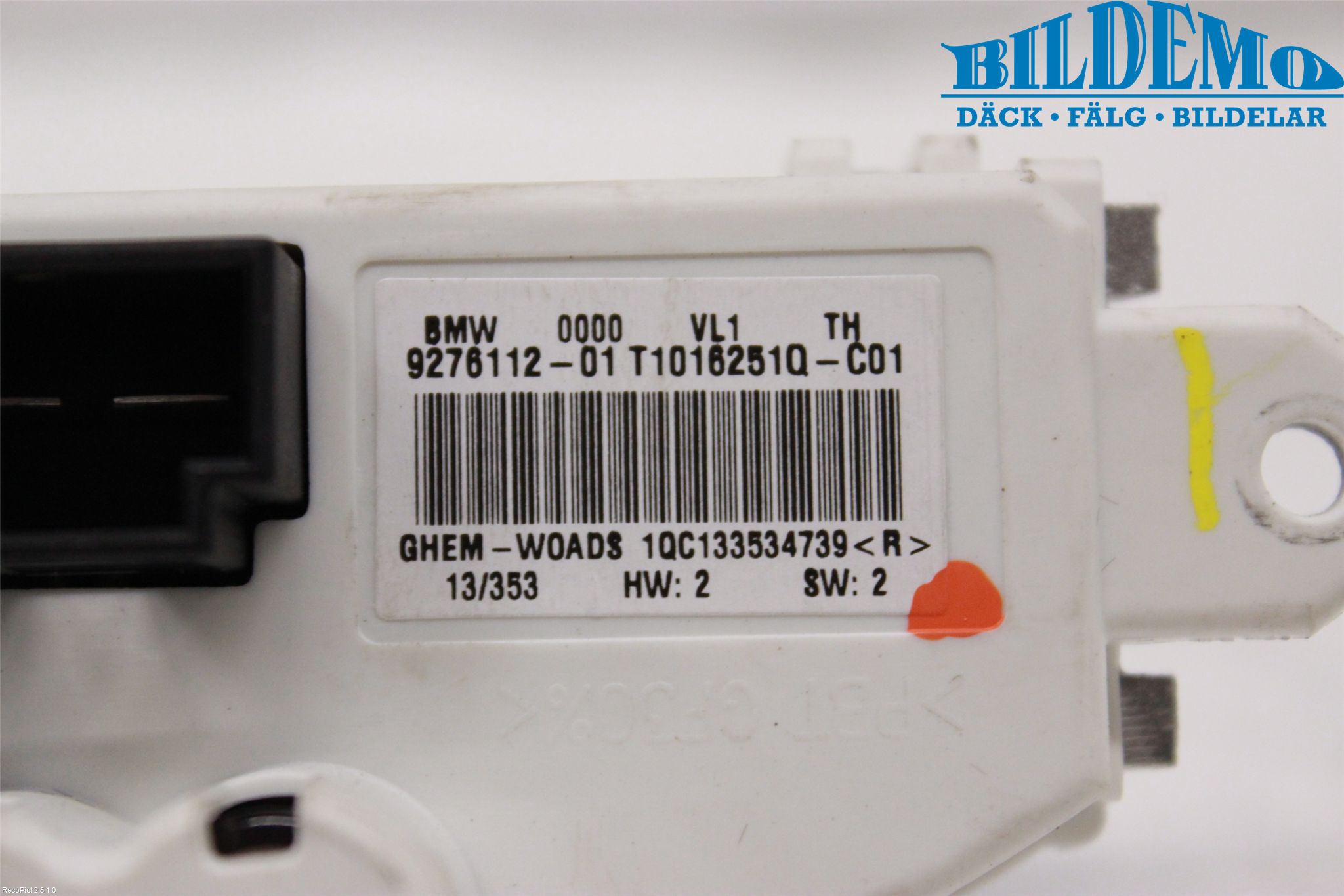 BMW 3 F30/F31/F80 12-19 Varmeapparat Viftemotstand
