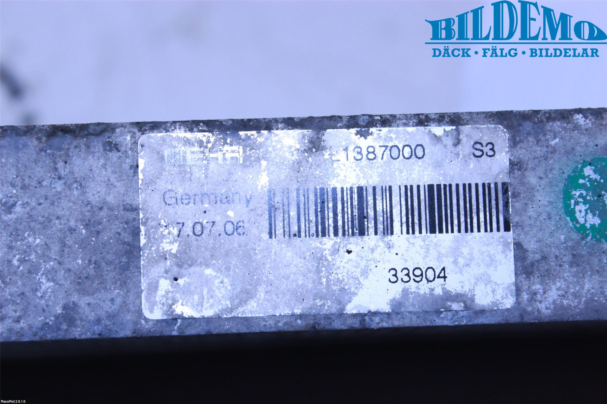 Mercedes-Benz MB ML (W164) 05-11 Radiator Oljekjøler Automatgea