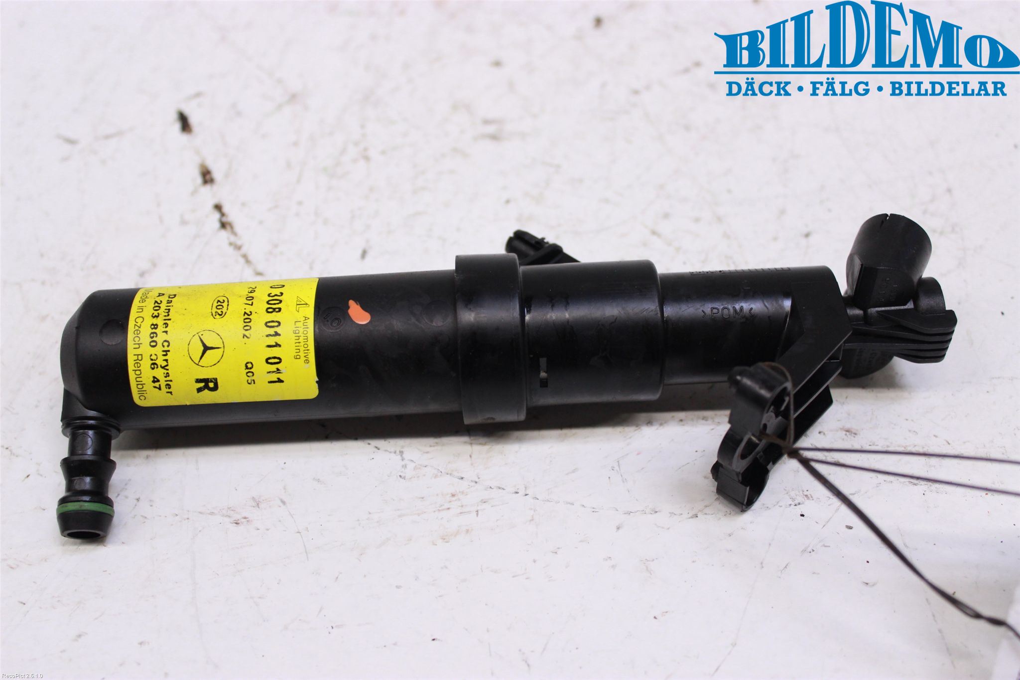 Mercedes-Benz MB C (203) 00-07 Spylerdyse Frontlykter